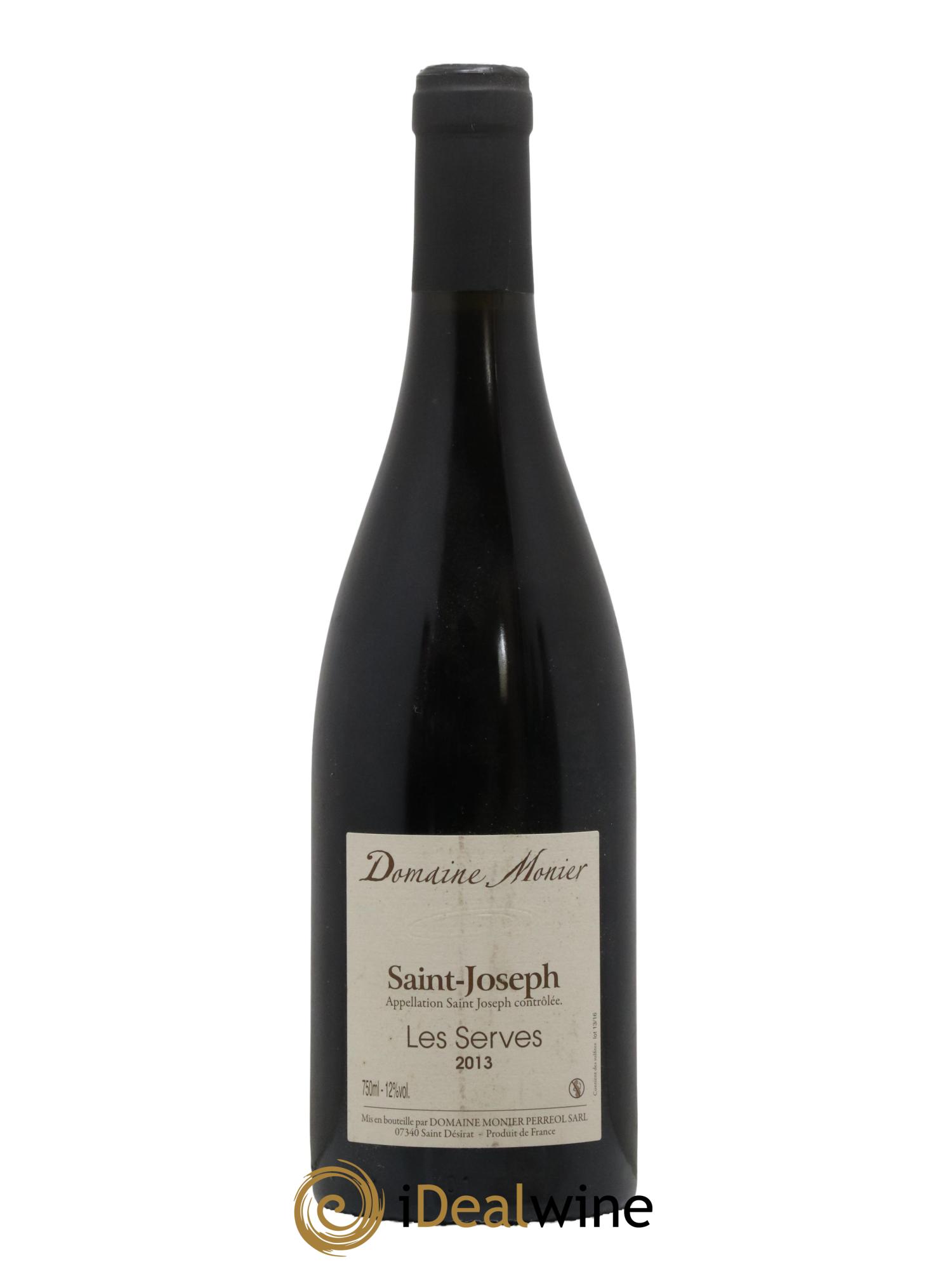 Saint-Joseph Les Serves Monier Perréol 2013 - Lot de 1 bouteille - 0