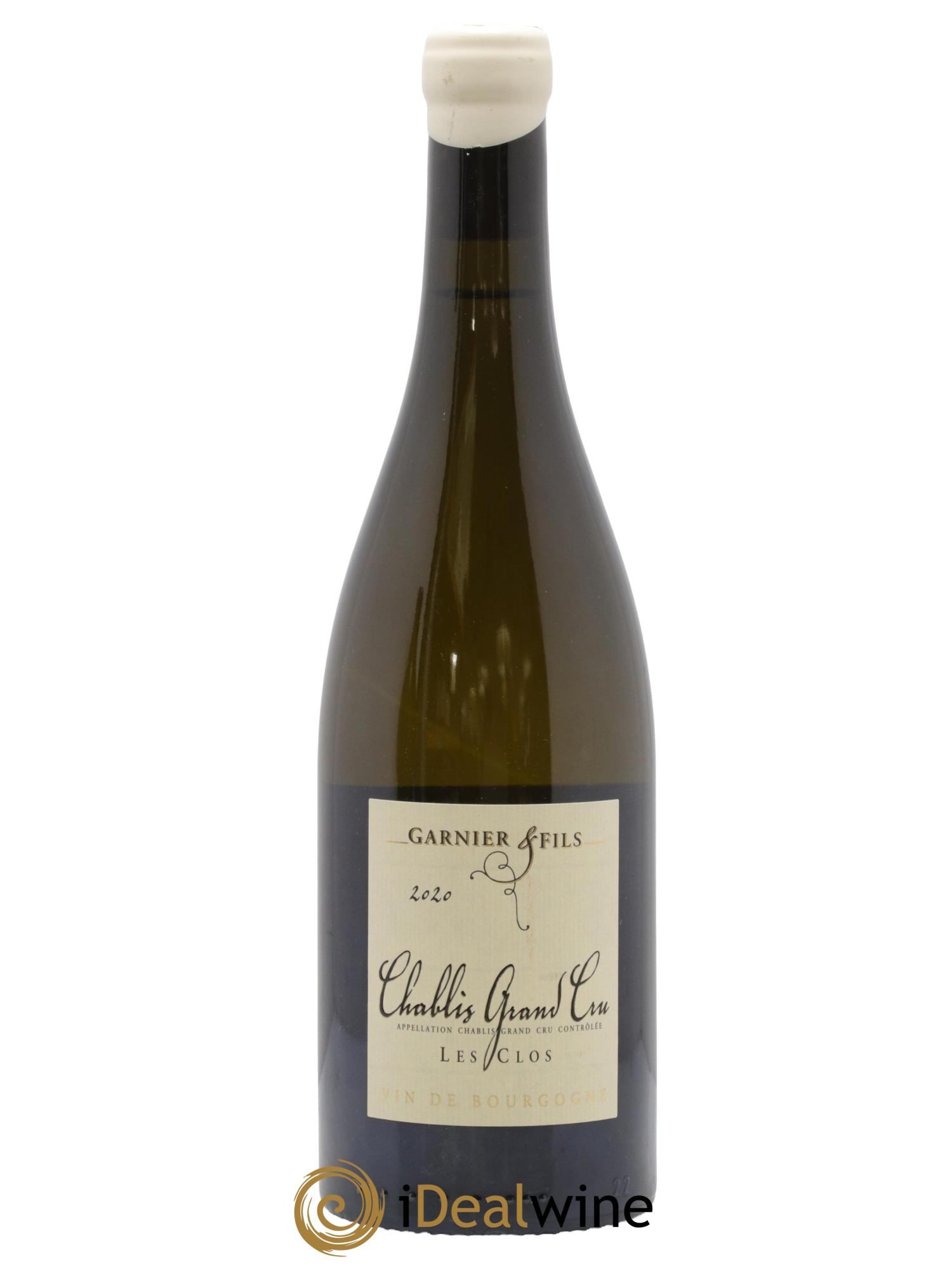 Chablis Grand Cru Les Clos Garnier & Fils 2020 - Lot de 1 bouteille - 0