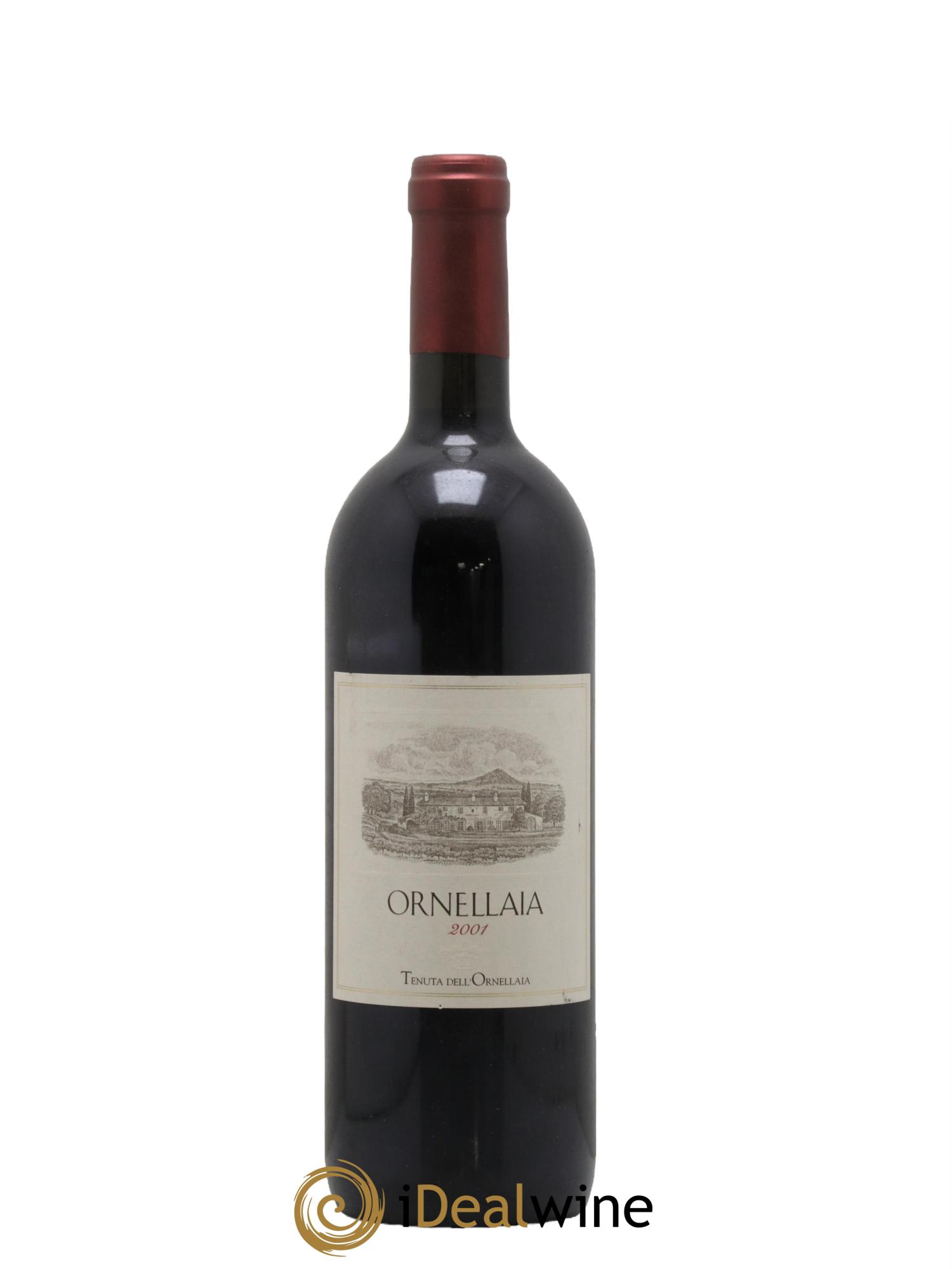 Bolgheri DOC Superiore Ornellaia Tenuta Dell'Ornellaia - Frescobaldi 2001 - Lot de 1 bouteille - 0