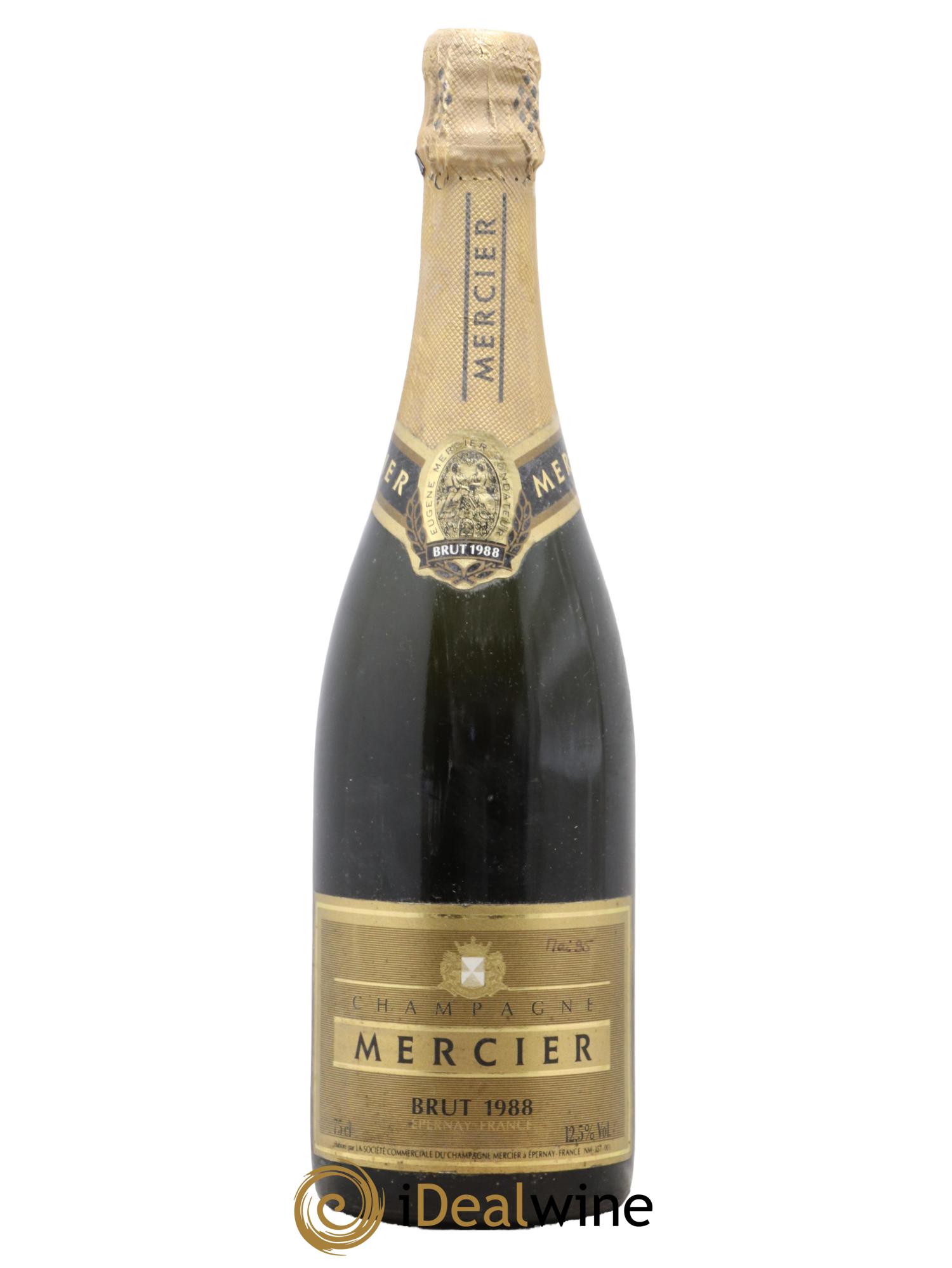 Champagne Mercier 1988 - Lot de 1 bouteille - 0