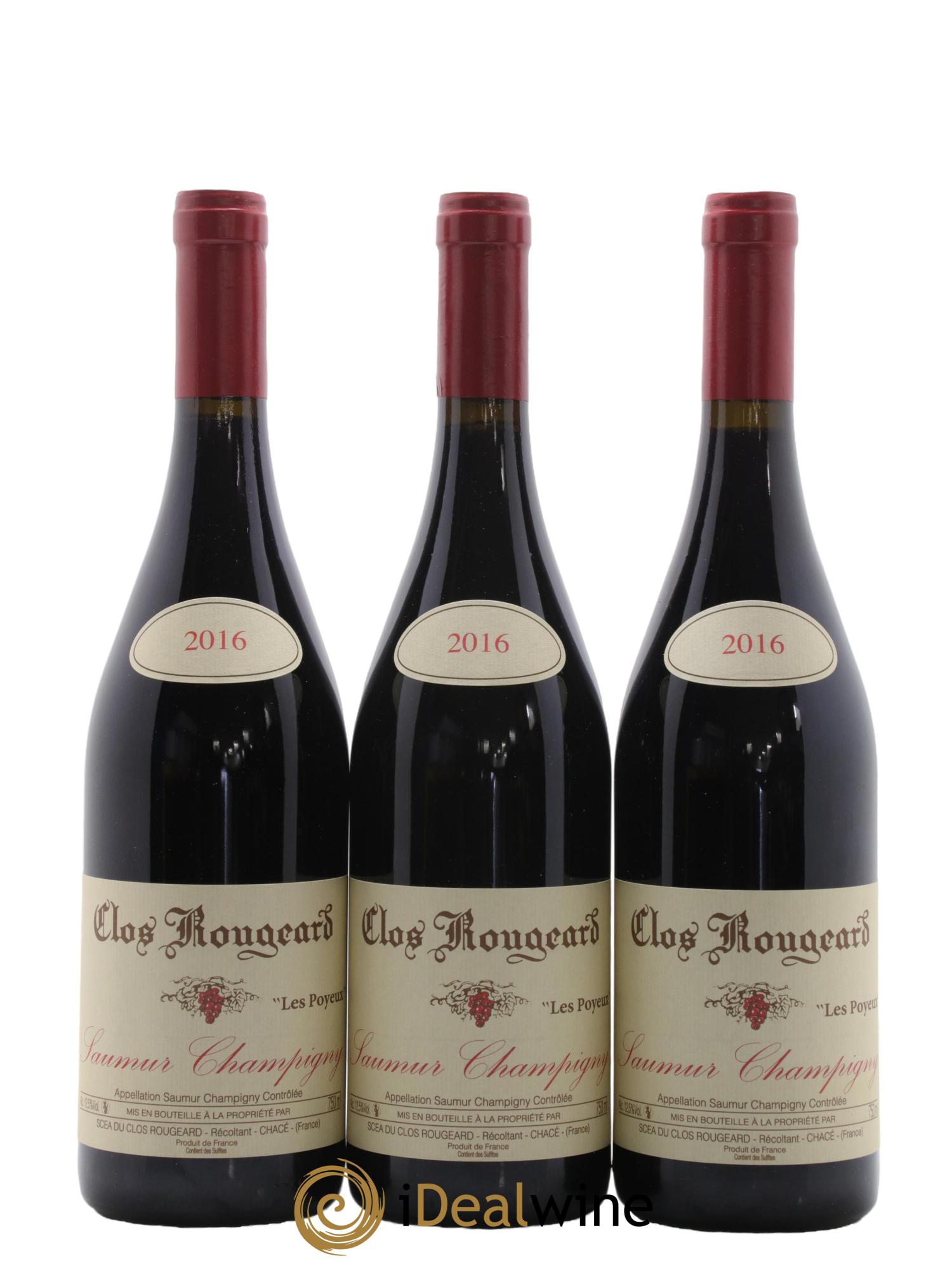 Saumur-Champigny Les Poyeux Clos Rougeard 2016 - Lot de 6 bouteilles - 2