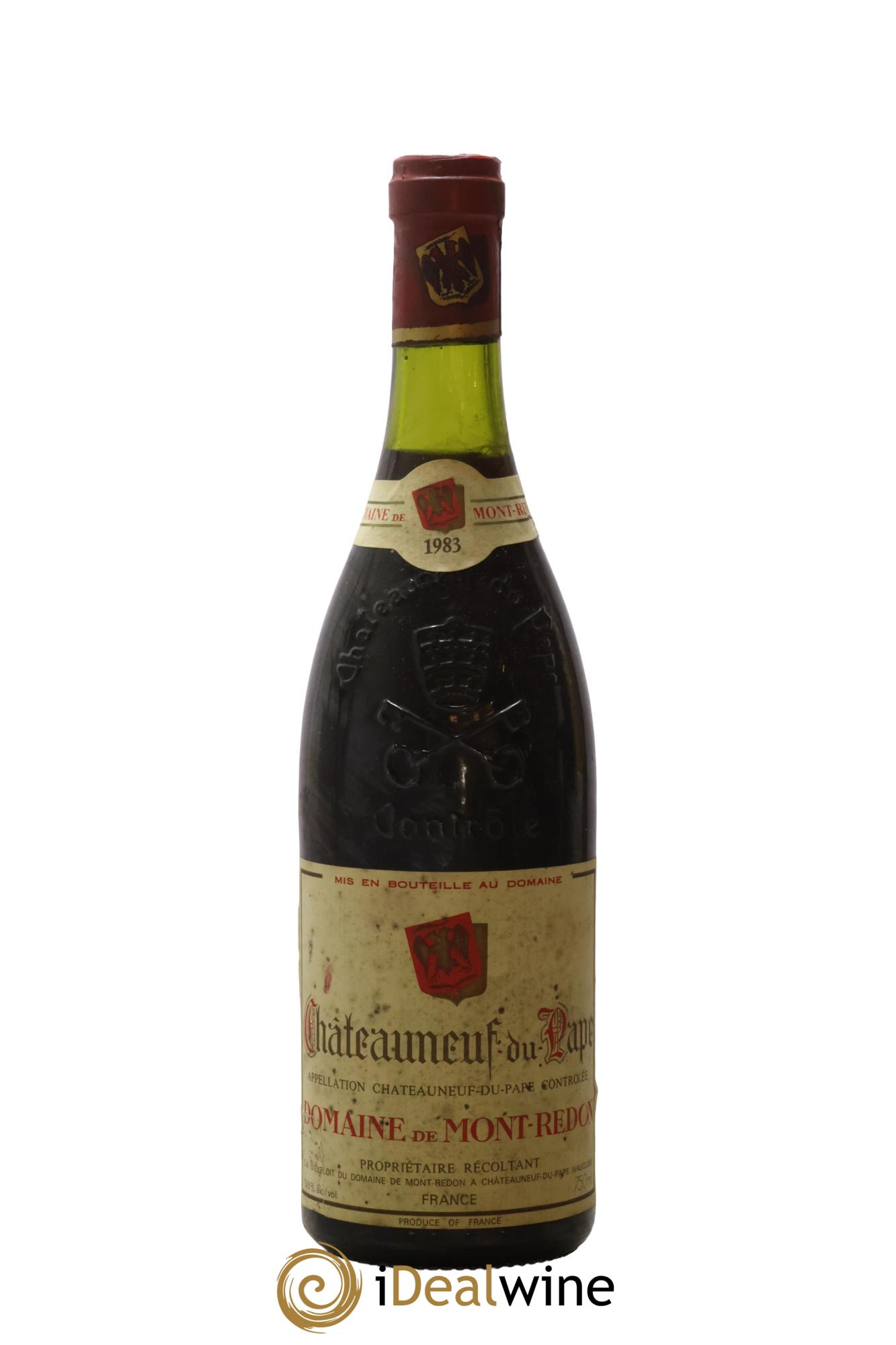 Châteauneuf-du-Pape Château Mont-Redon Famille Abeille-Fabre 1983 - Lot of 1 bottle - 0
