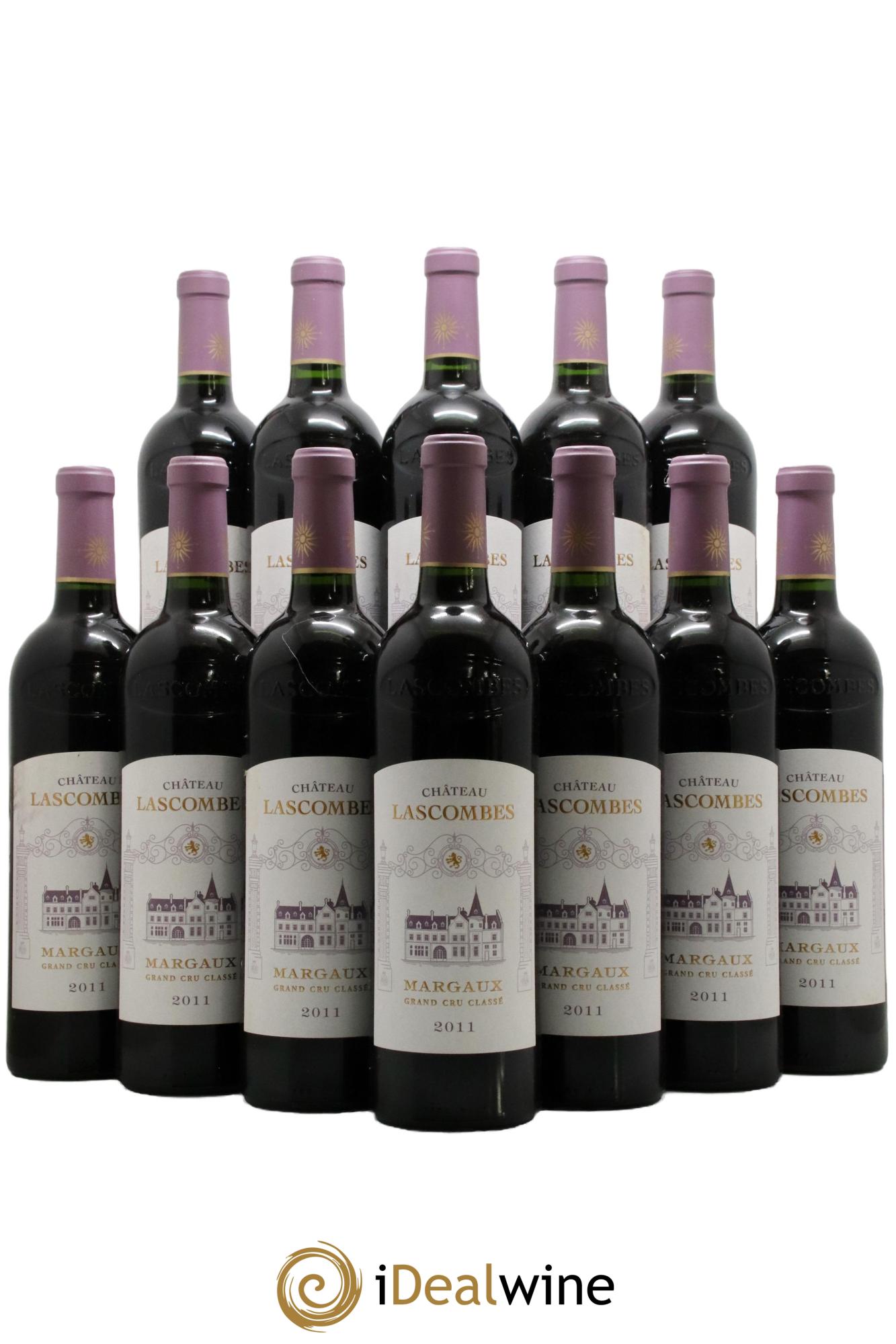 Château Lascombes 2ème Grand Cru Classé 2011 - Lot de 12 bouteilles - 0
