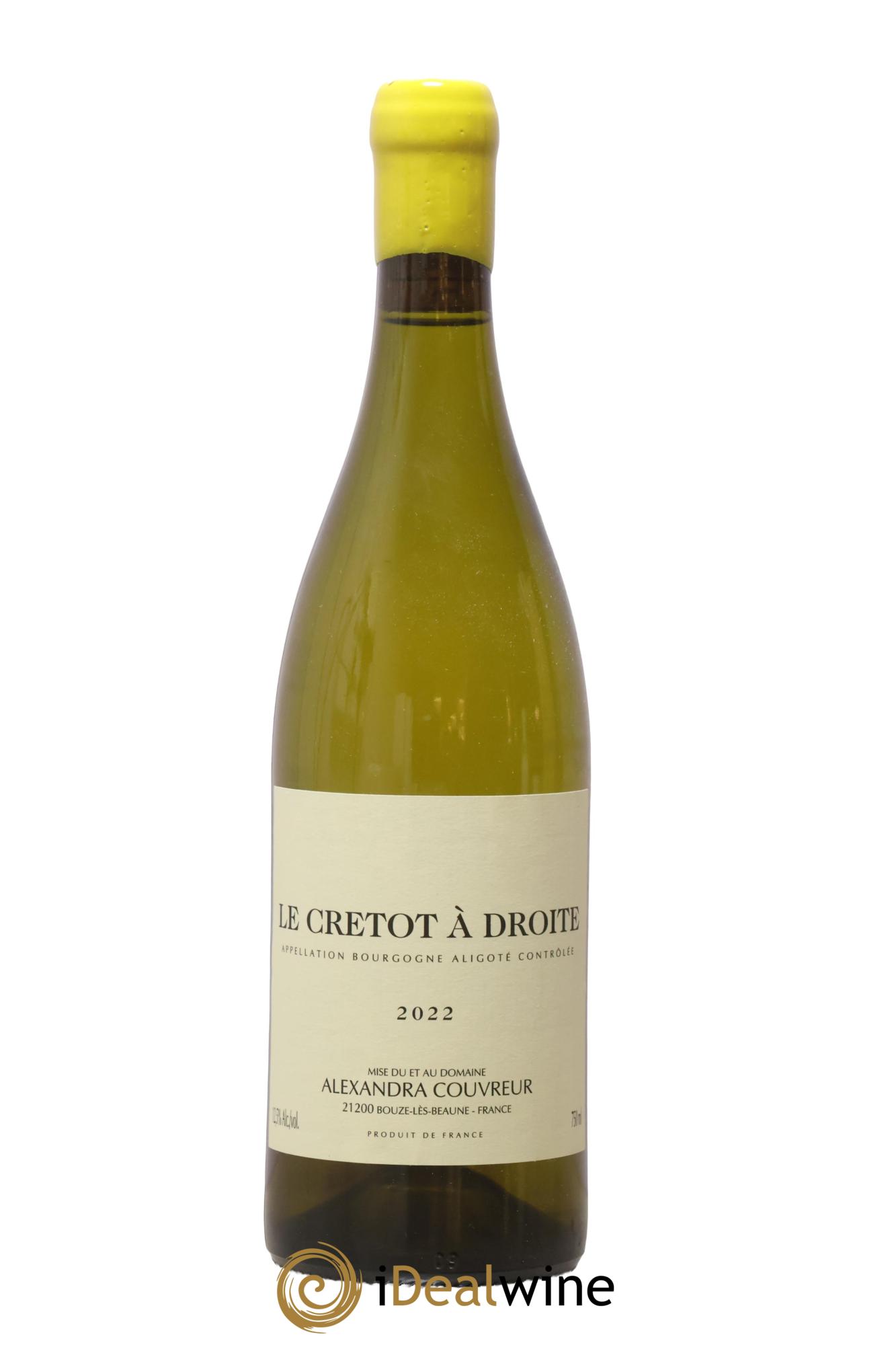 Bourgogne Aligoté Le Cretot à Droite Alexandra Couvreur 2022 - Lot of 1 bottle - 0