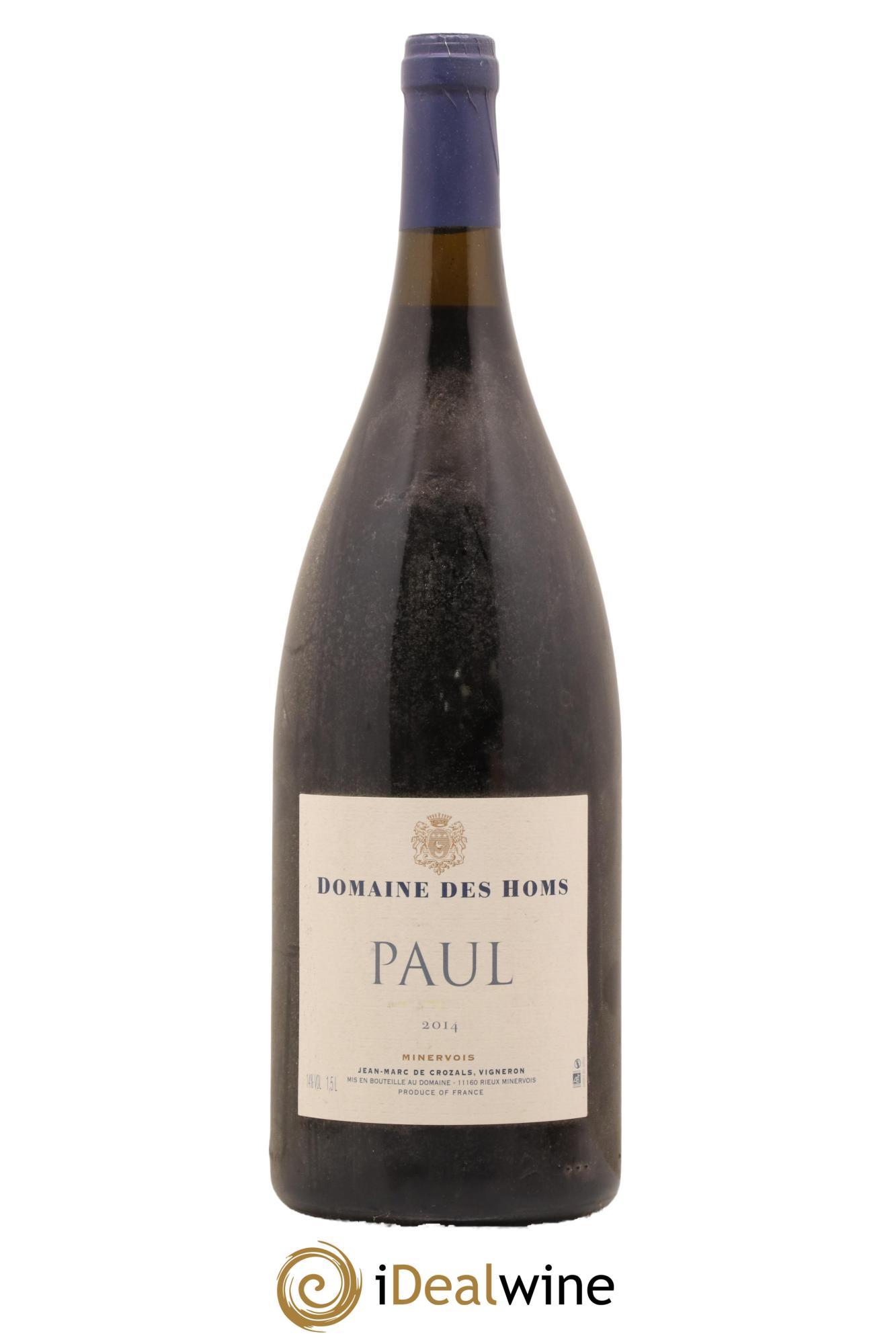 Minervois Paul Domaine des Homs 2014 - Lotto di 1 magnum - 0