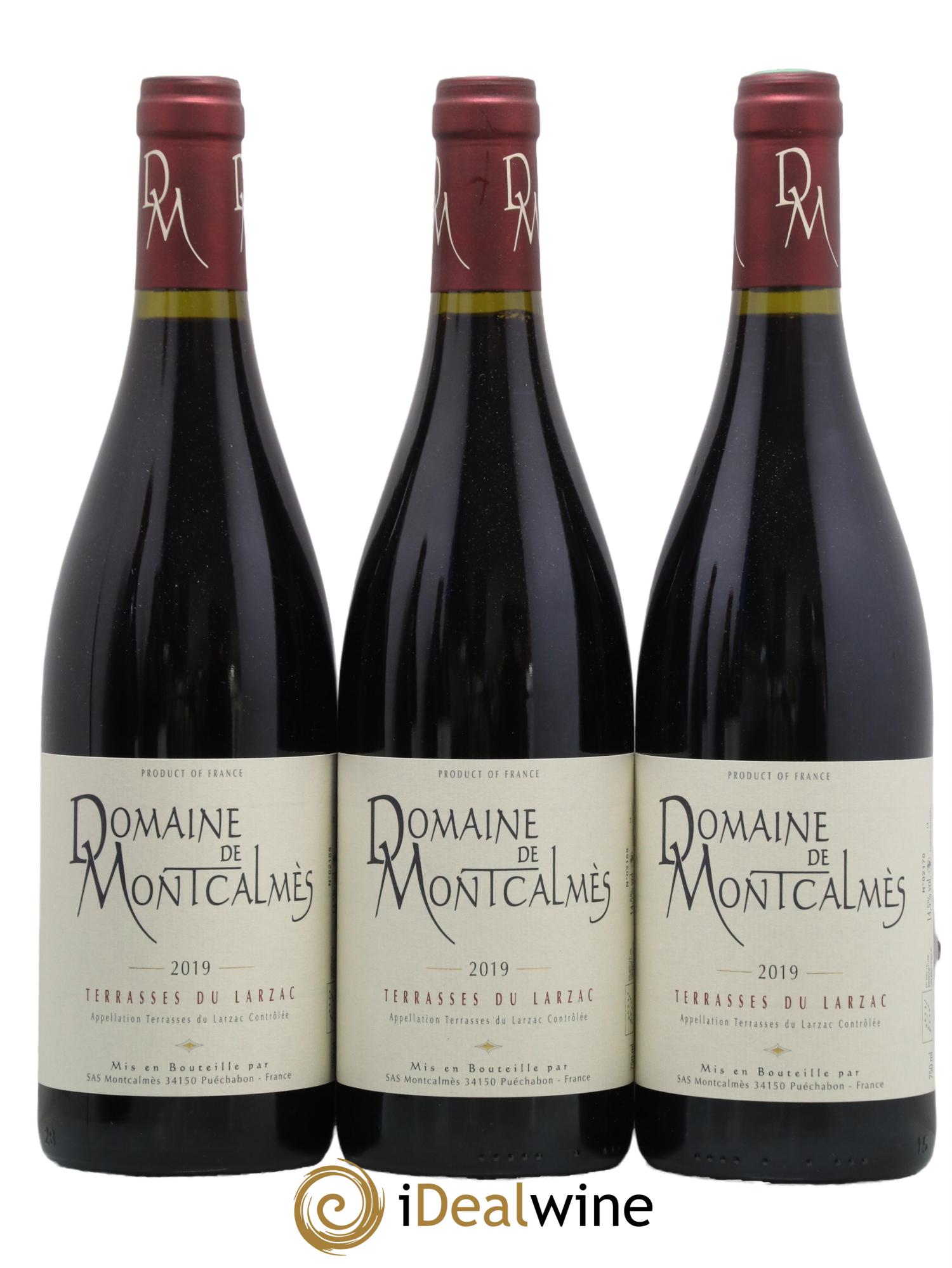 Terrasses du Larzac Domaine de Montcalmès Frédéric Pourtalié 2019 - Lot de 6 bouteilles - 2