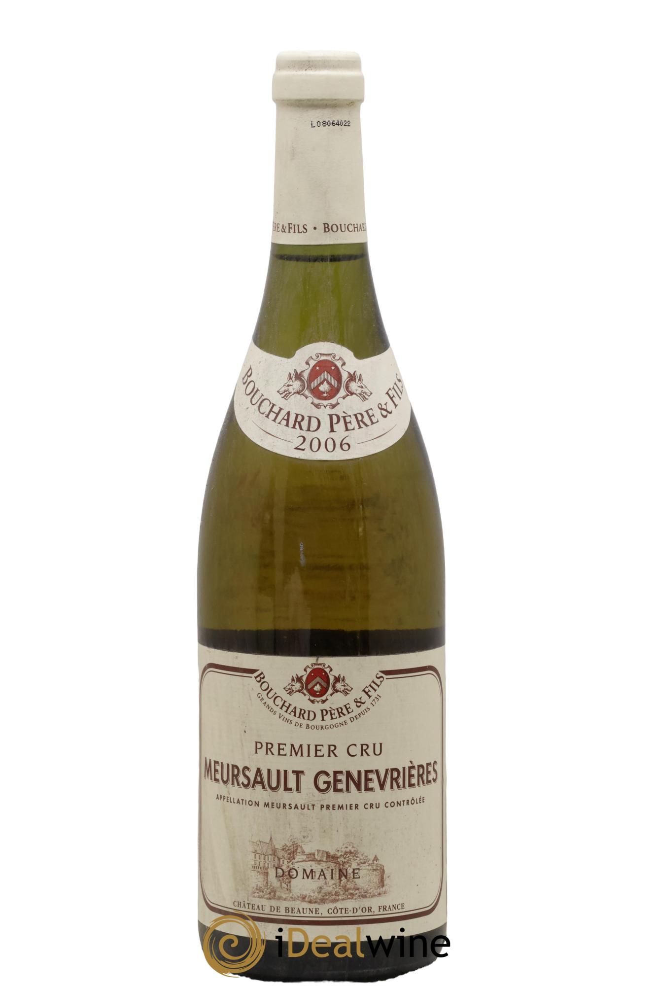 Meursault 1er Cru Genevrières Bouchard Père & Fils 2006 - Lotto di 1 bottiglia - 0