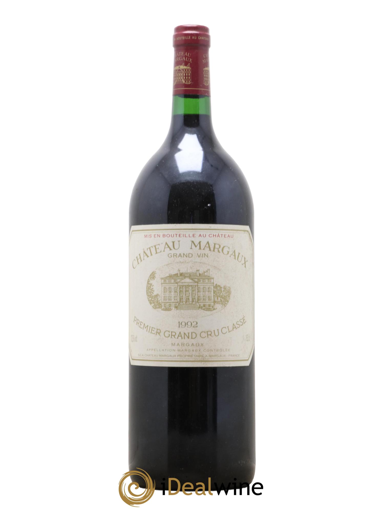 Château Margaux 1er Grand Cru Classé 1992 - Lot de 1 magnum - 0