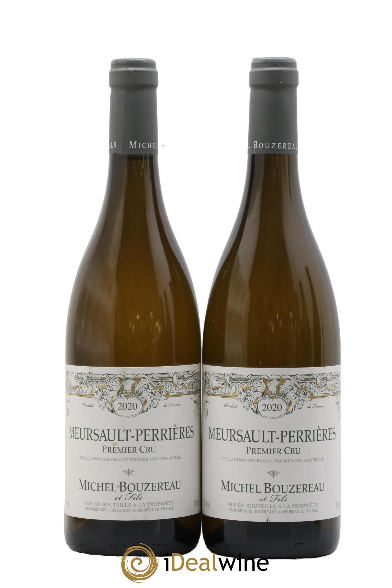 Meursault 1er Cru Perrières Michel Bouzereau et Fils (Domaine) 2020 - Lotto di 2 bottiglie - 0