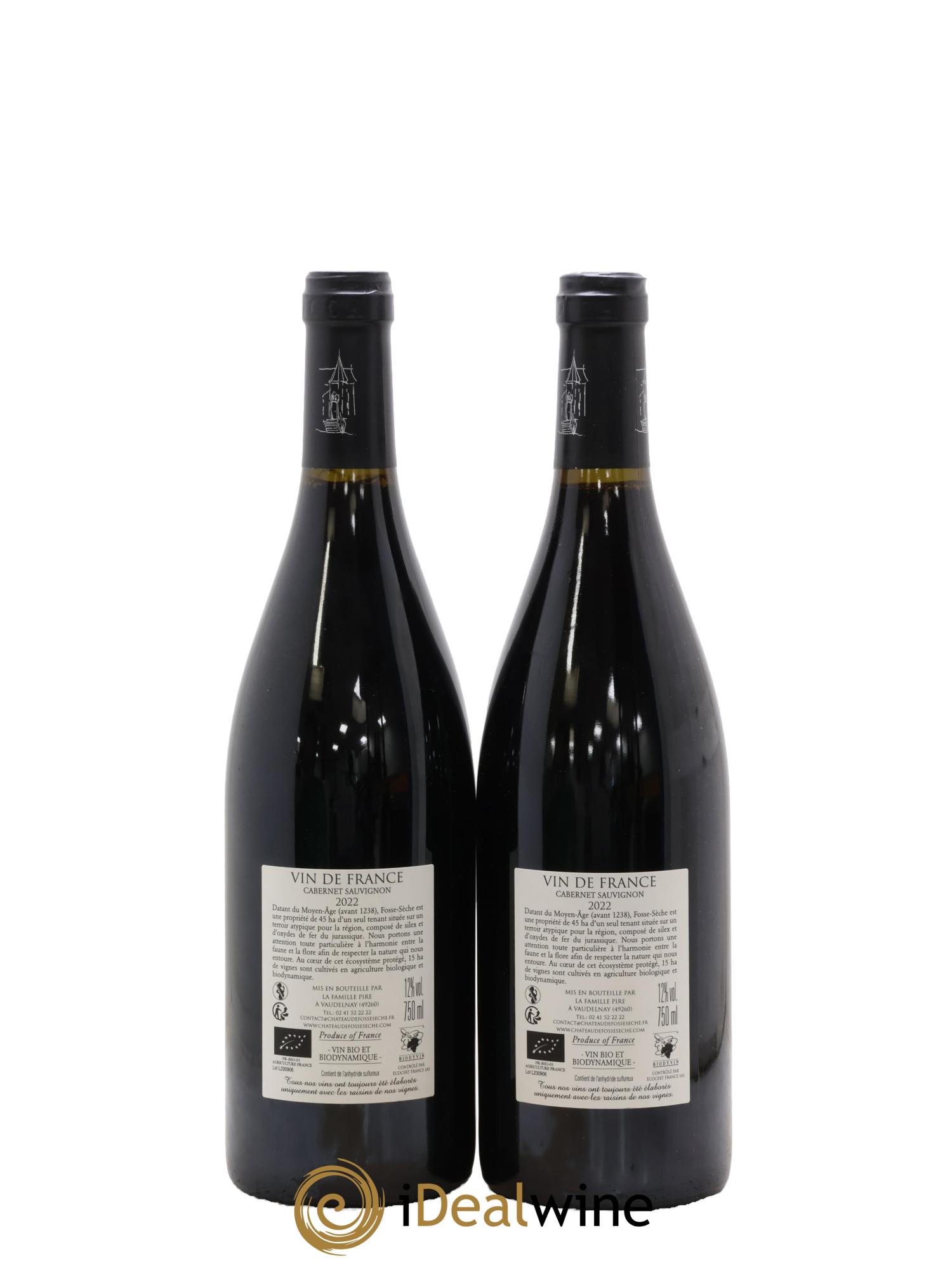 Vin de France Laurasie Fosse-Sèche 2022 - Lot de 2 bouteilles - 1