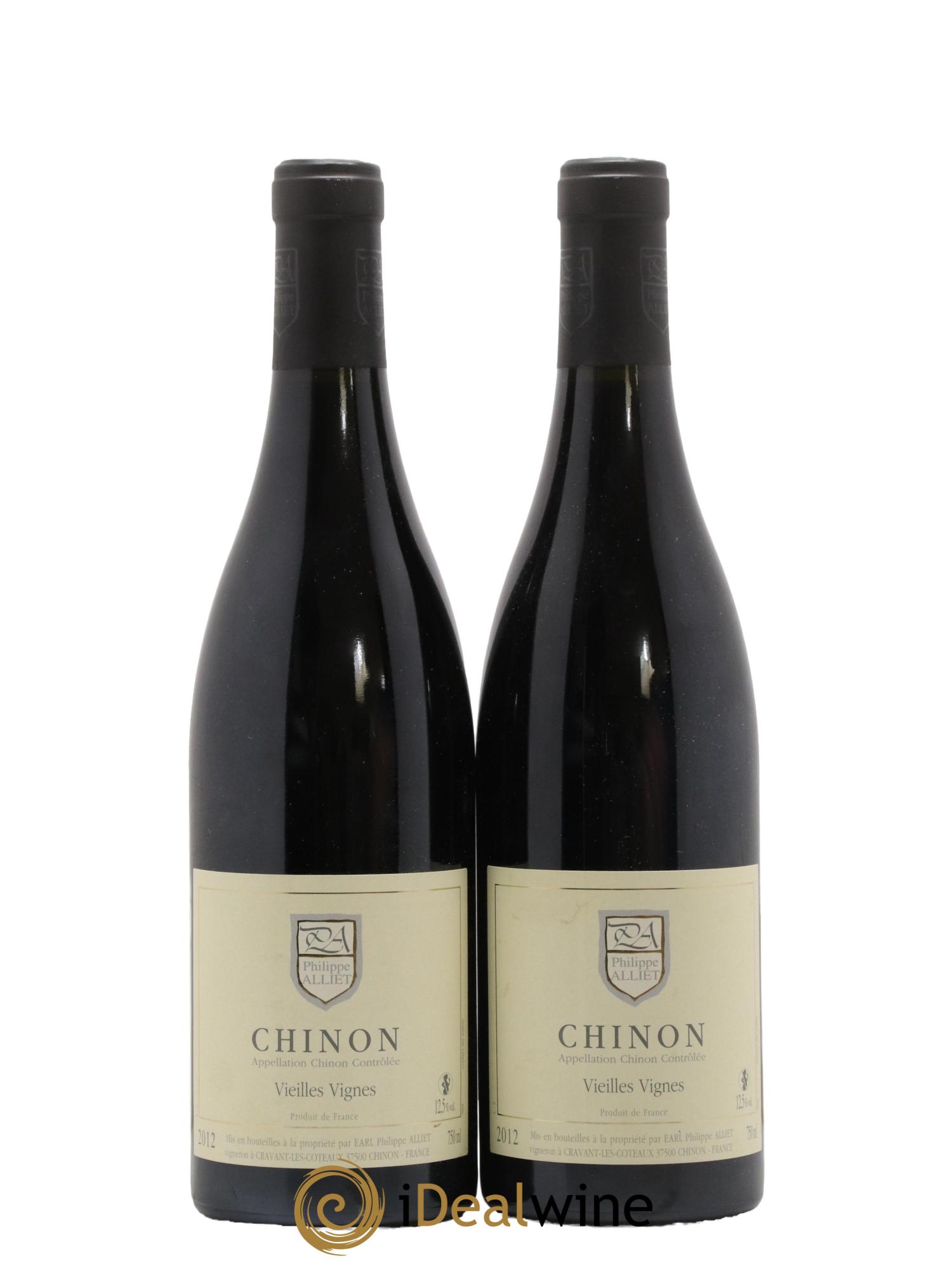 Chinon Vieilles Vignes Philippe Alliet 2012 - Lot de 2 bouteilles - 0