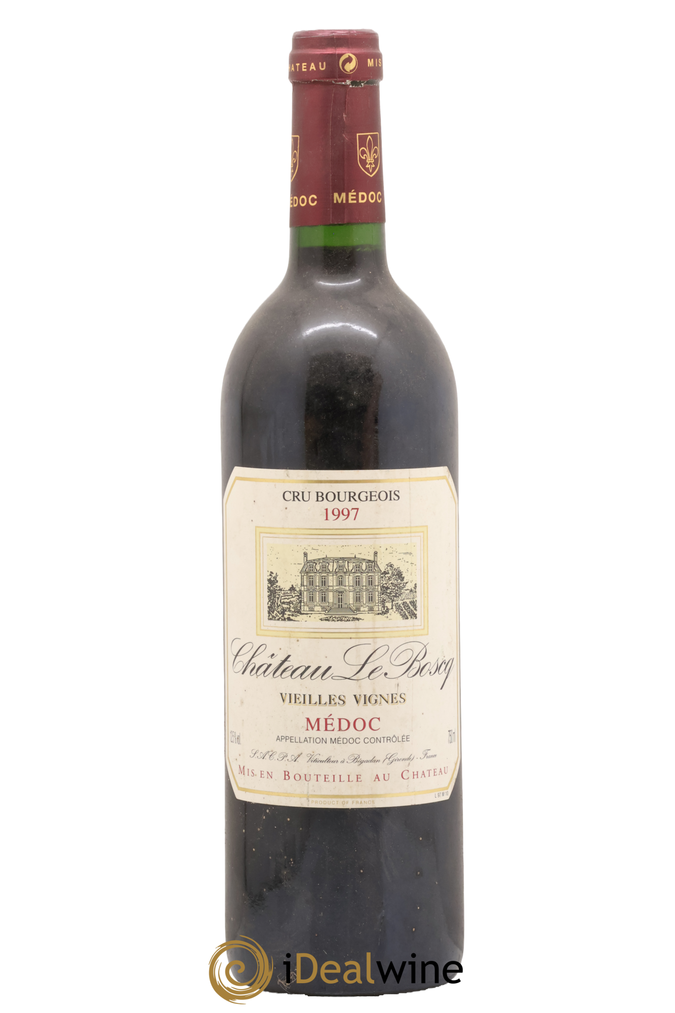 Saint-Estèphe Château Le Boscq Vieilles vignes 1997 - Lot of 1 bottle - 0