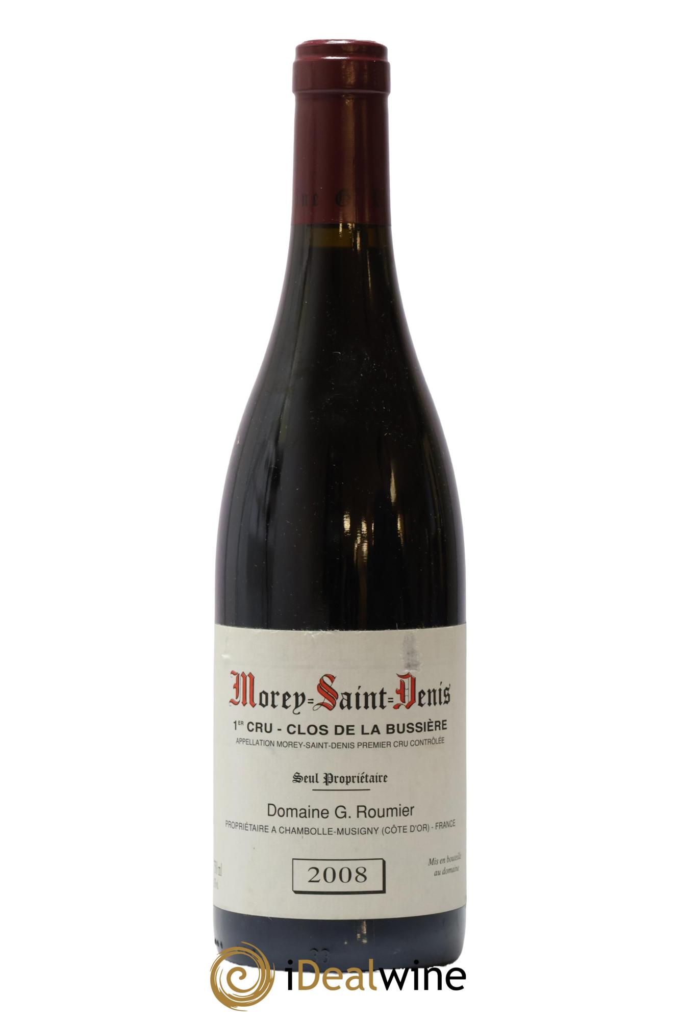 Morey Saint-Denis 1er Cru Clos de la Bussière Georges Roumier (Domaine) 2008 - Posten von 1 Flasche - 0