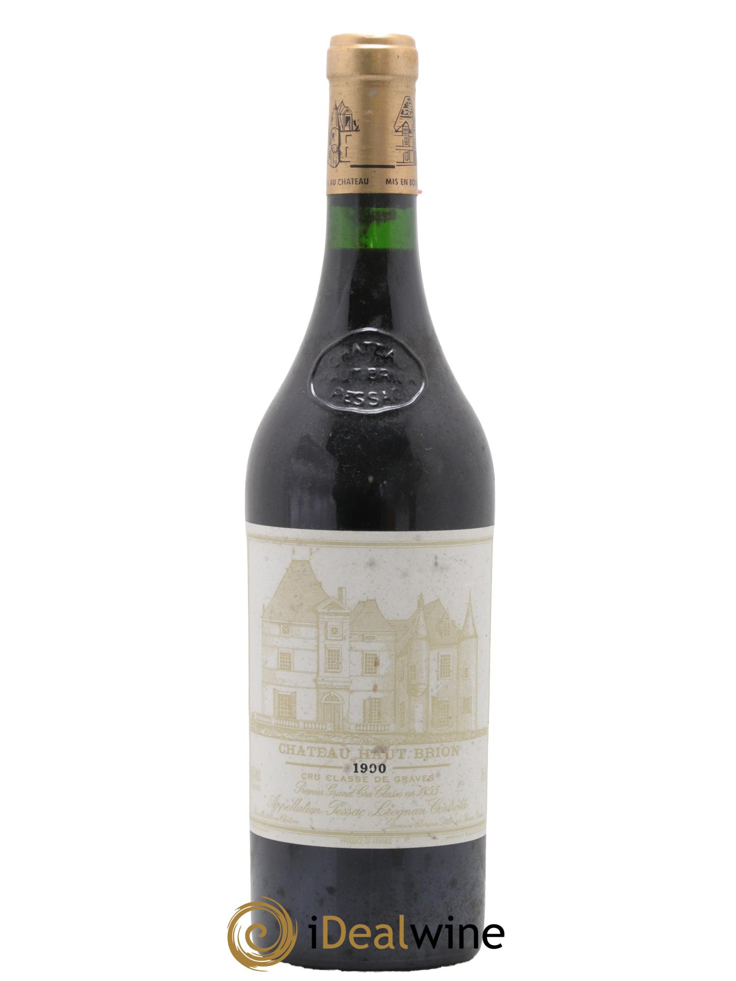 Château Haut Brion 1er Grand Cru Classé 1990 - Lot de 1 bouteille - 0
