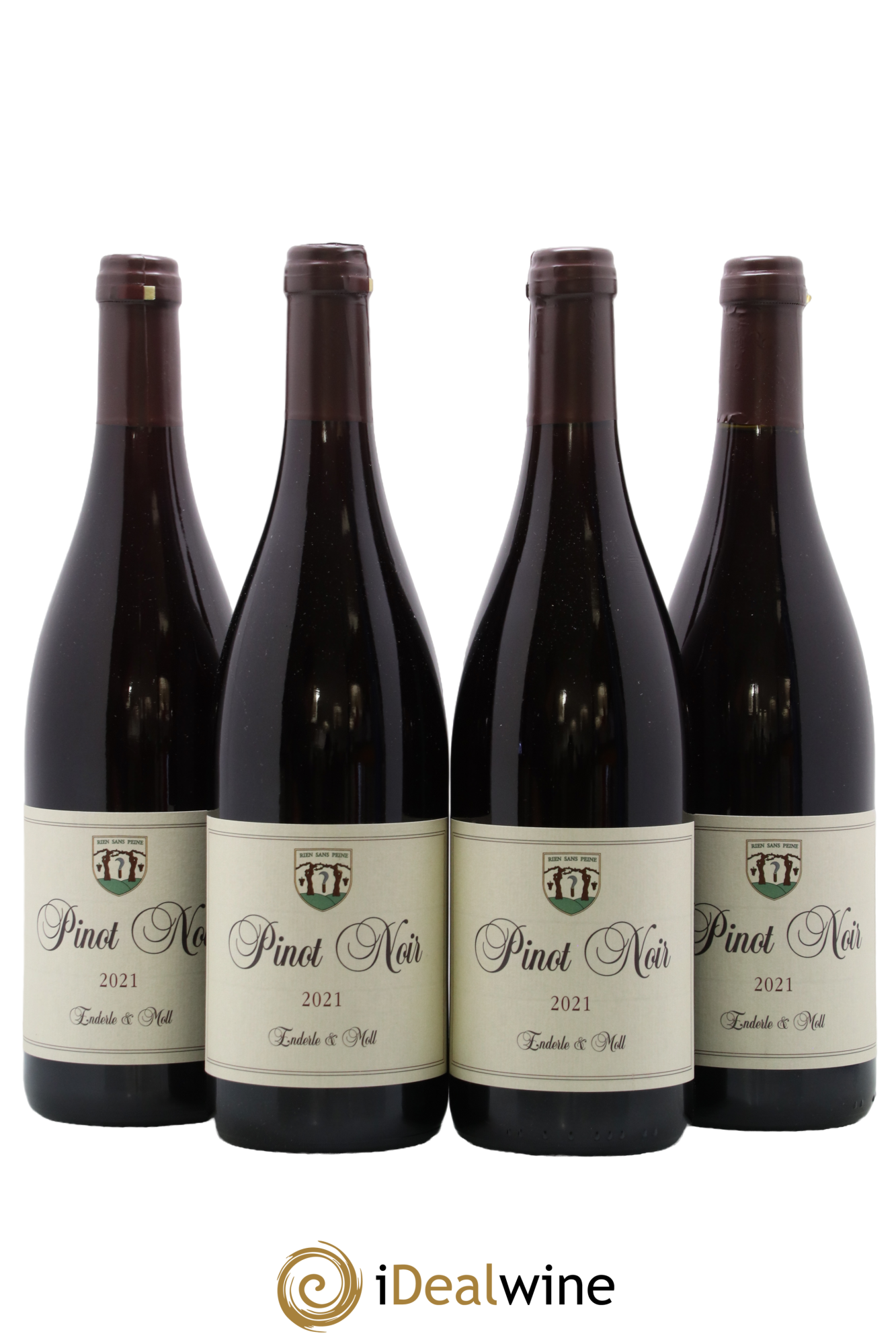 Allemagne Landwein Oberrhein pinot noir Enderle Und Moll 2021 - Lot of 4 bottles - 0