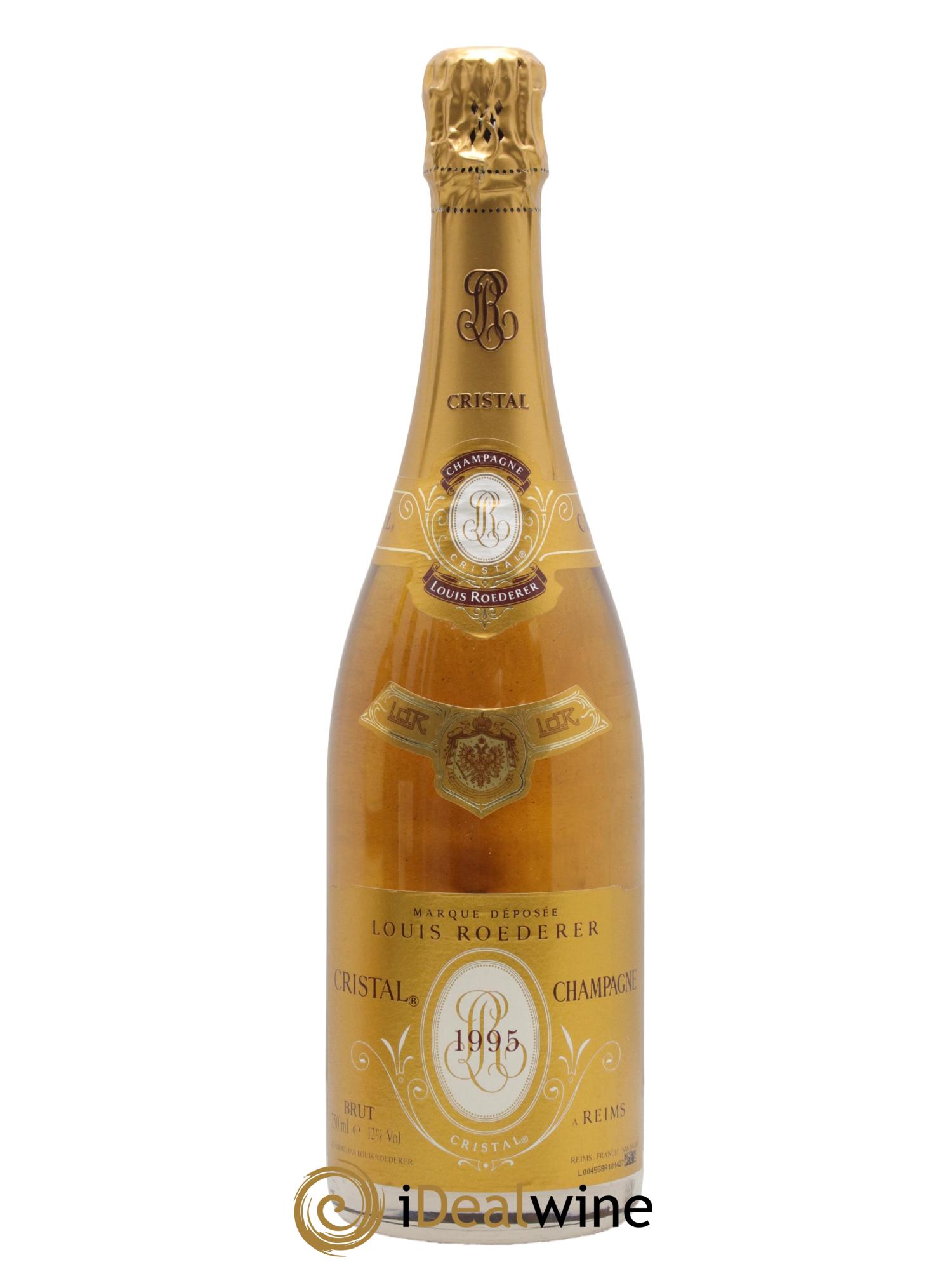 Cristal Louis Roederer 1995 - Lot de 1 bouteille - 0