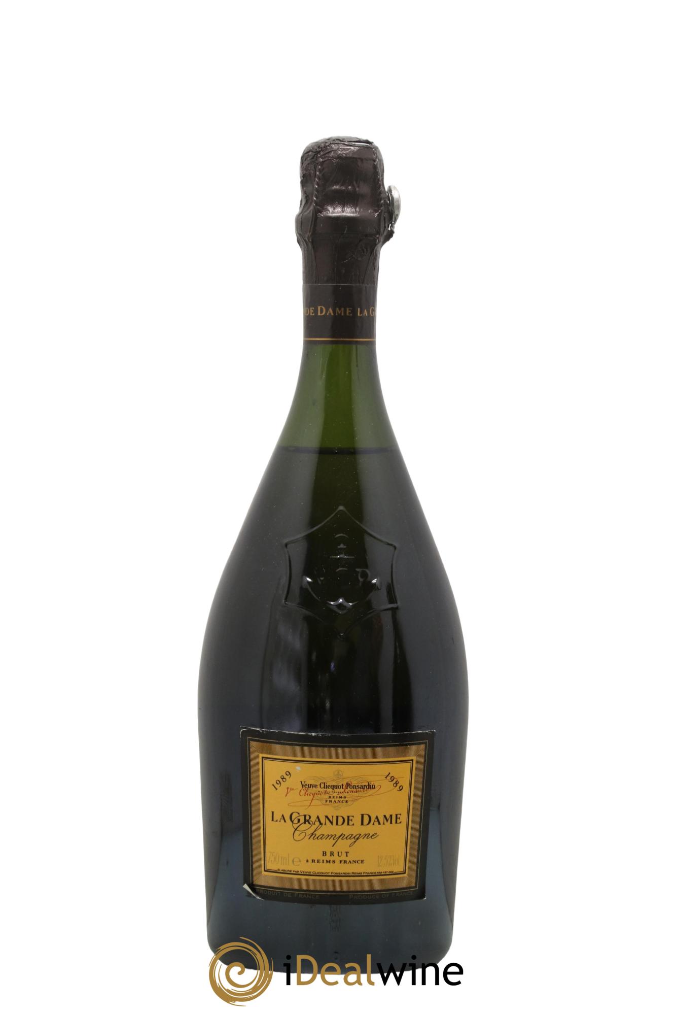 La Grande Dame Veuve Clicquot 1989 - Lot de 1 bouteille - 0