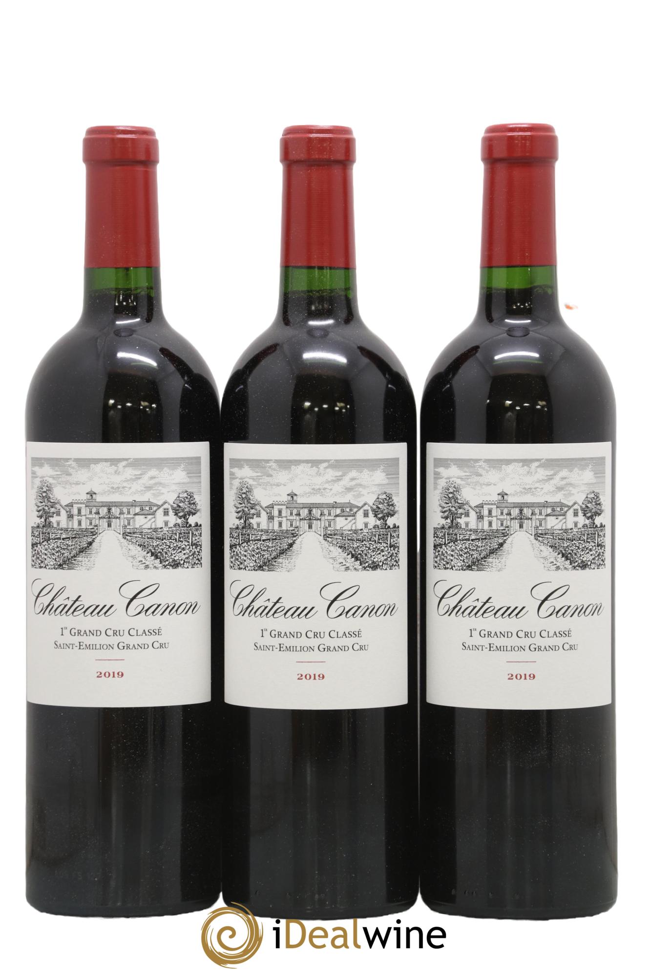 Château Canon 1er Grand Cru Classé B 2019 - Posten von 6 Flaschen - 2