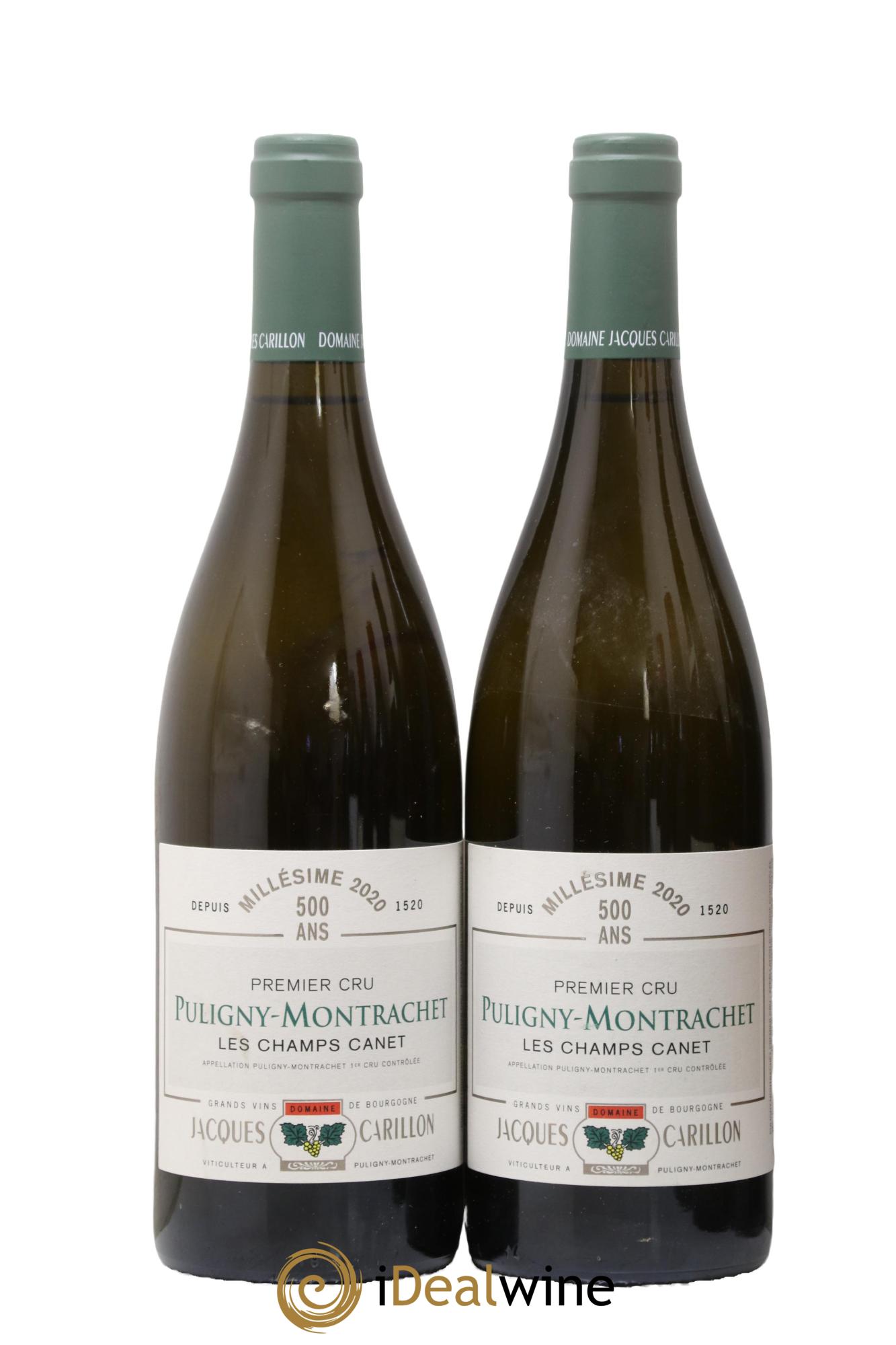 Puligny-Montrachet 1er Cru Les Champs Canet Jacques Carillon (Domaine) 2020 - Posten von 2 Flaschen - 0
