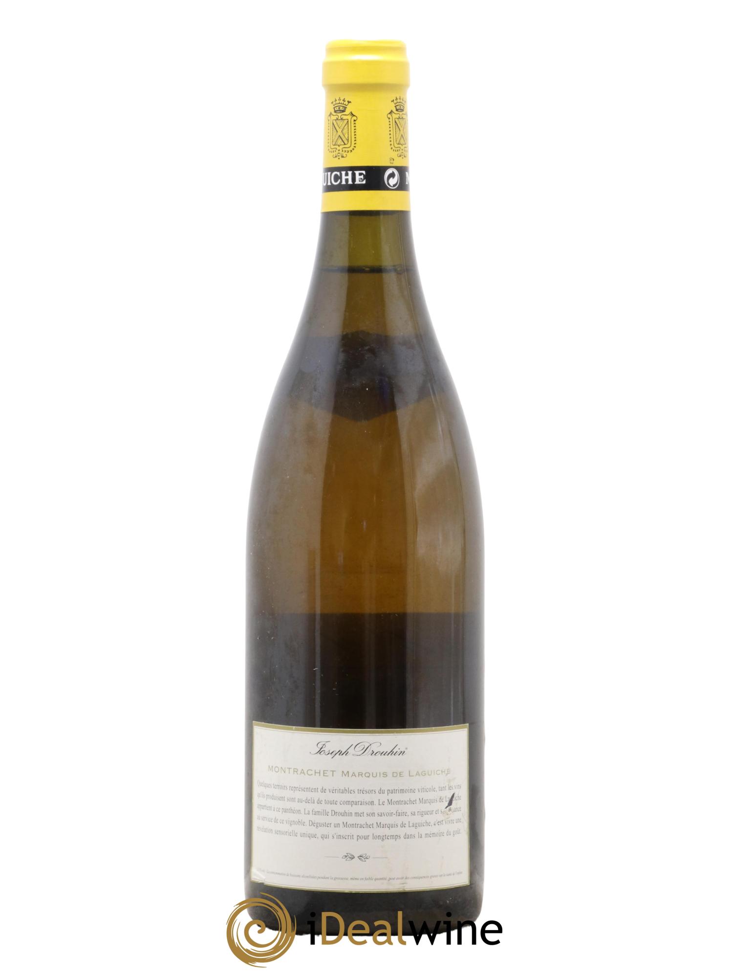 Montrachet Grand Cru Marquis de Laguiche Joseph Drouhin 2004 - Lot de 1 bouteille - 1