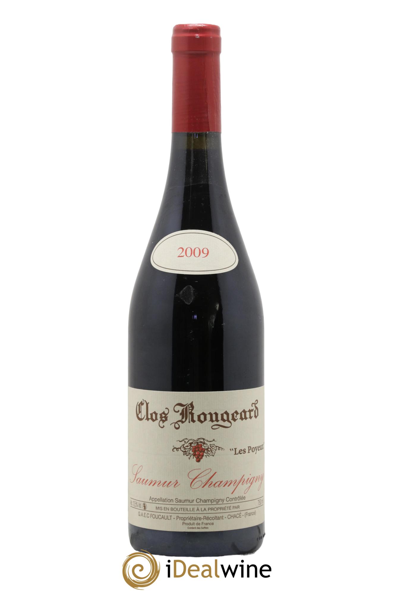 Saumur-Champigny Les Poyeux Clos Rougeard 2009 - Lot de 1 bouteille - 0