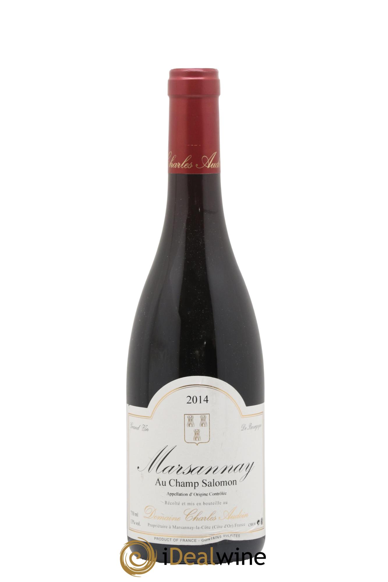 Marsannay Aux Champs Salomon Charles Audoin 2014 - Lot de 1 bouteille - 0