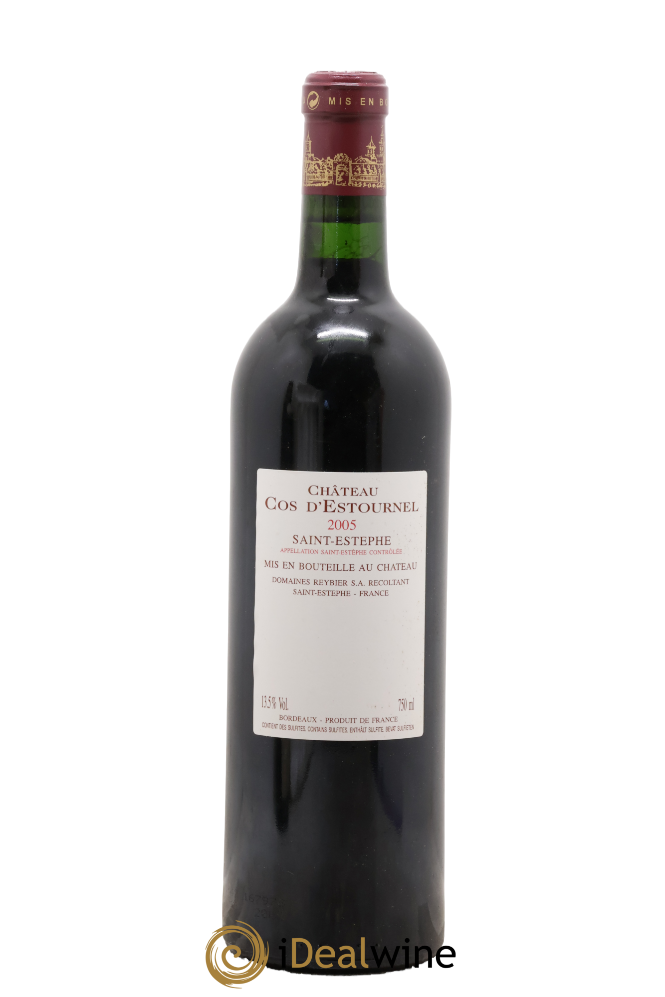 Cos d'Estournel 2ème Grand Cru Classé 2005 - Lot de 1 bouteille - 1