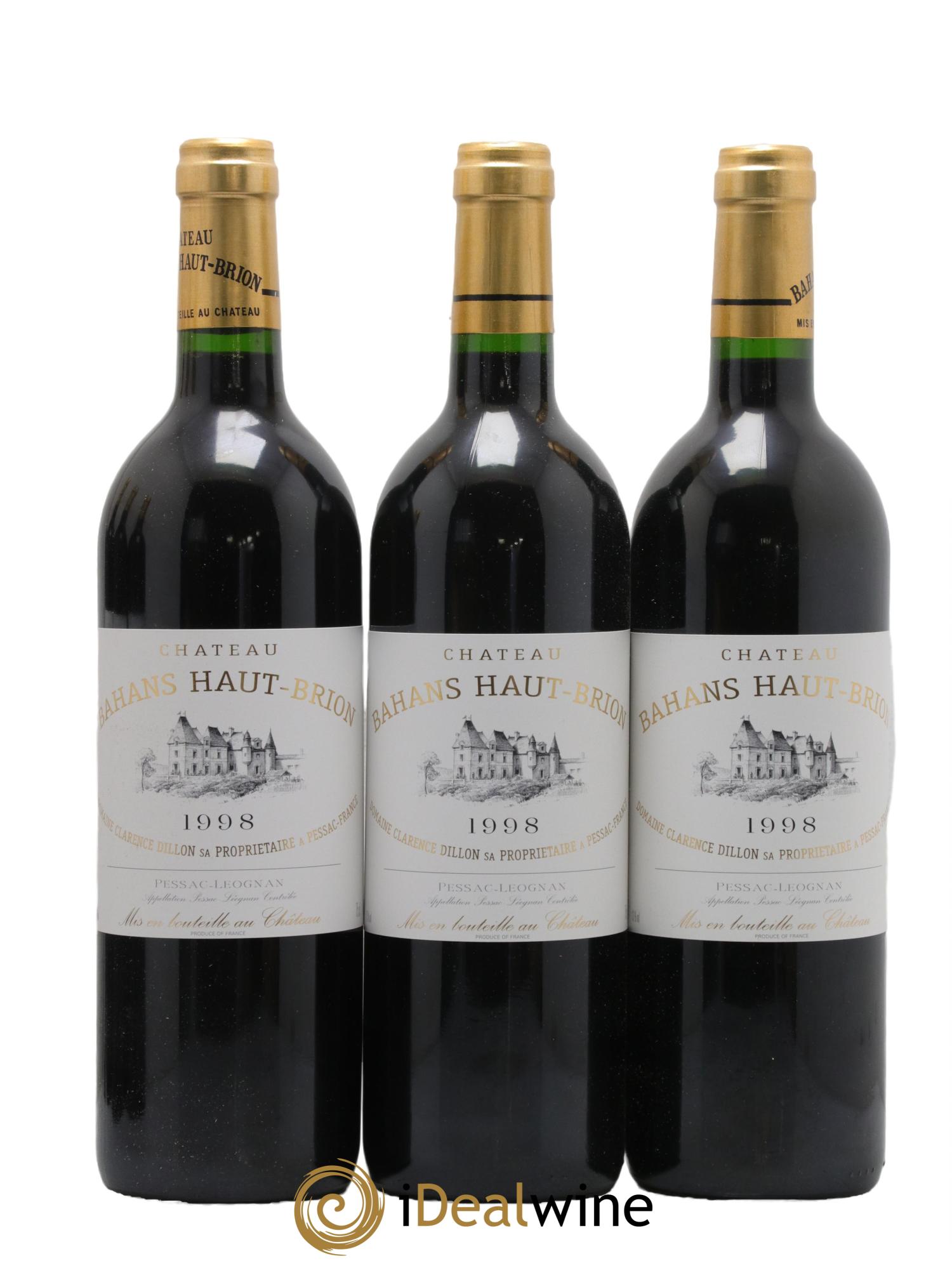 Clarence (Bahans) de Haut-Brion Second Vin 1998 - Lot of 12 bottles - 2