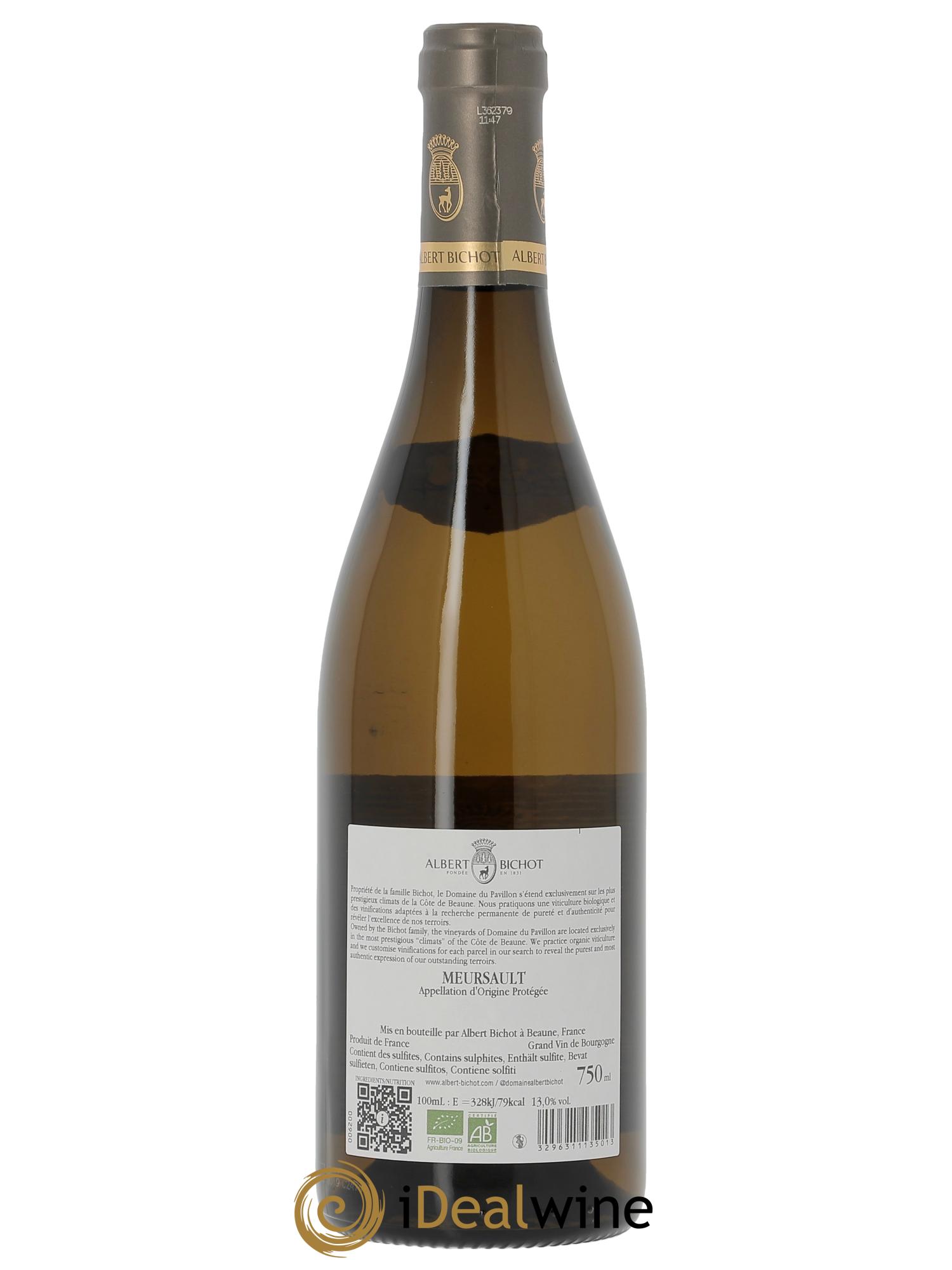 Meursault Domaine du Pavillon - Albert Bichot  2024 - Lot de 1 bouteille - 1