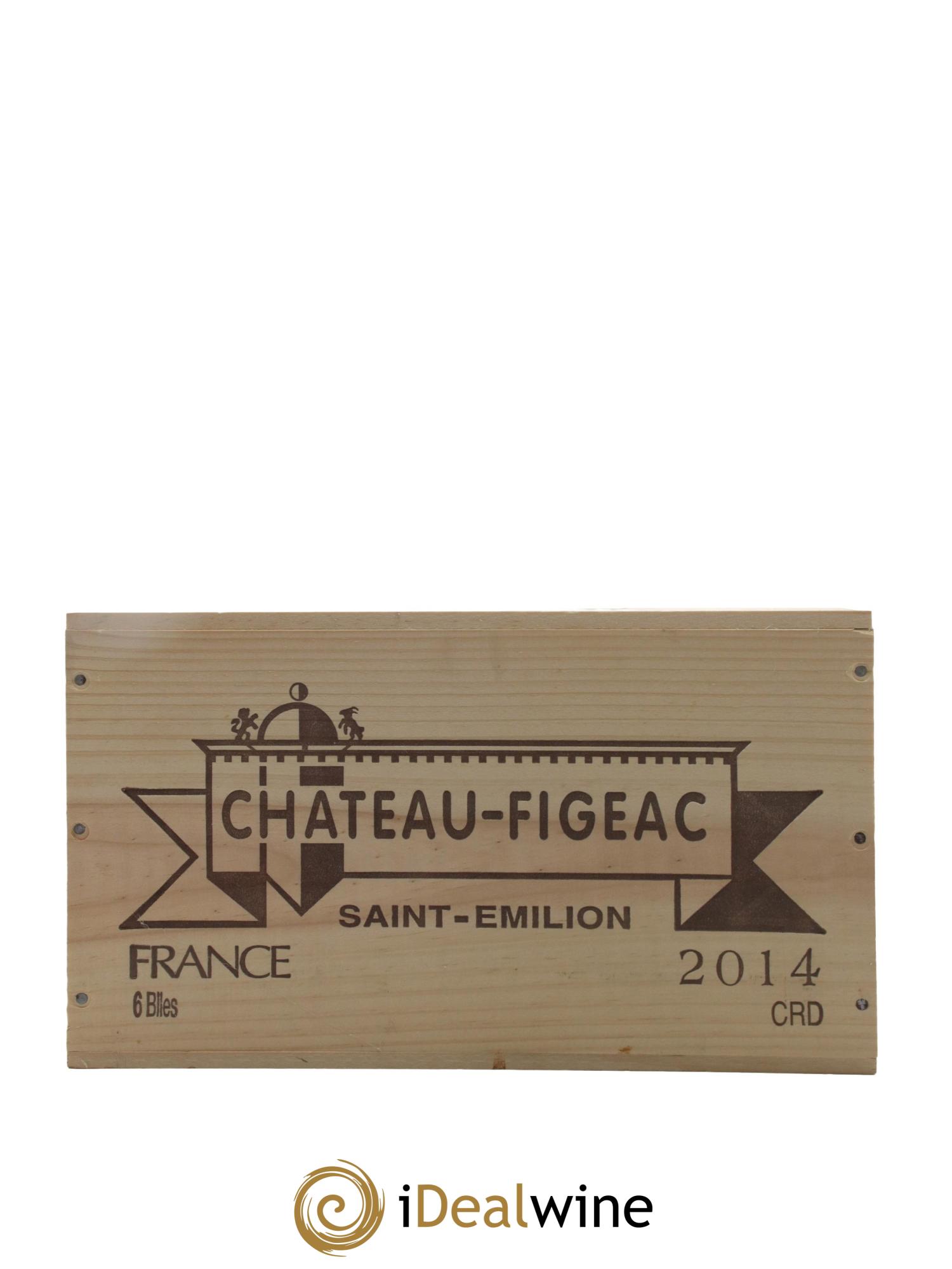 Château Figeac 1er Grand Cru Classé A 2014 - Lotto di 6 bottiglie - 5