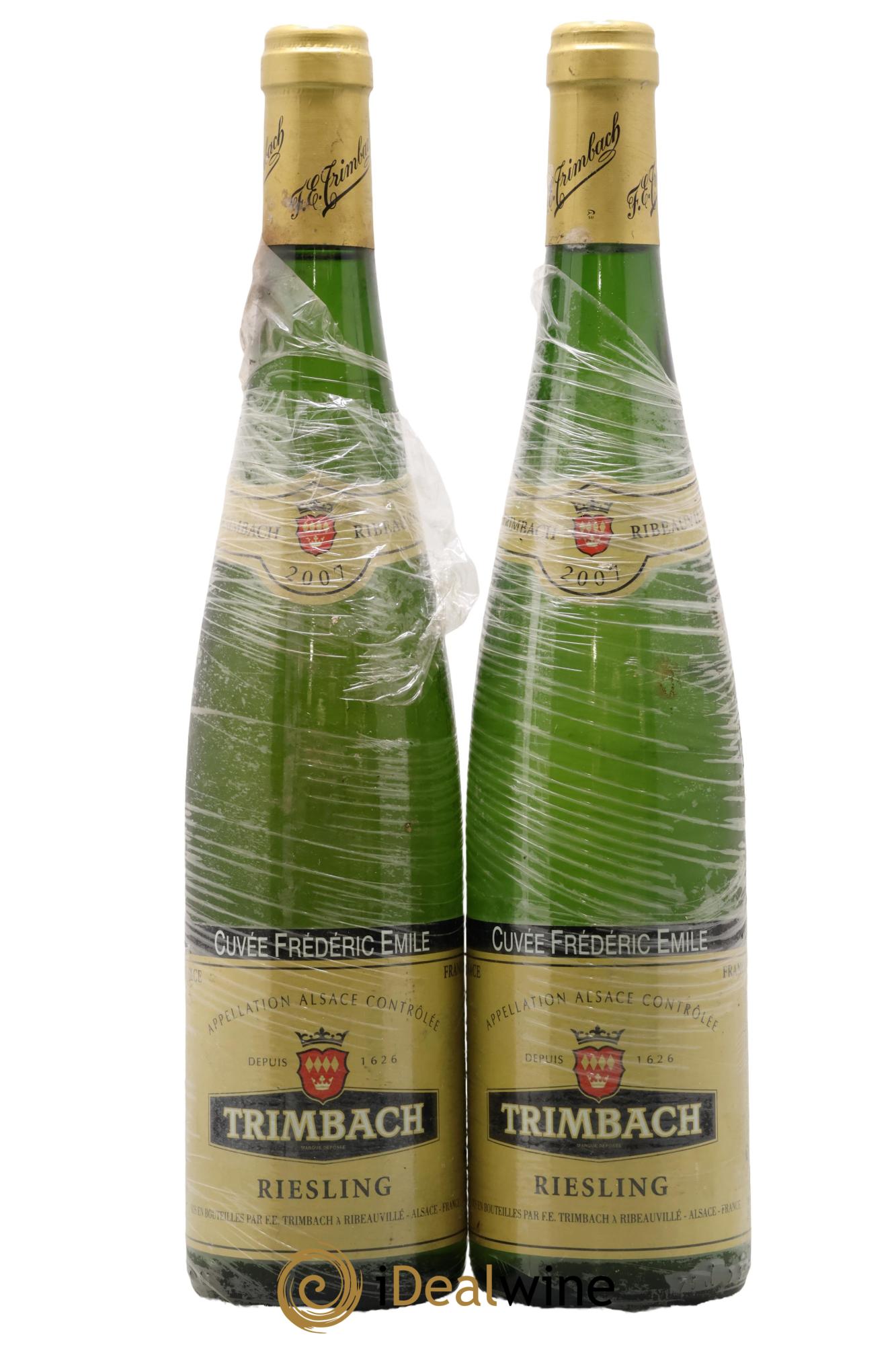 Alsace Riesling Cuvée Frédéric Emile Trimbach (Domaine) 2007 - Lot of 2 bottles - 0