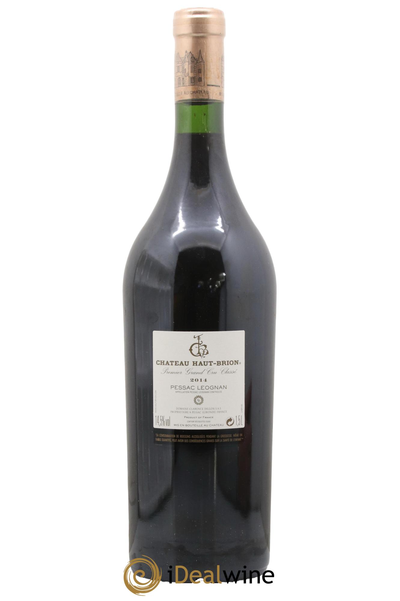 Château Haut Brion 1er Grand Cru Classé 2014 - Lot of 1 magnum - 2