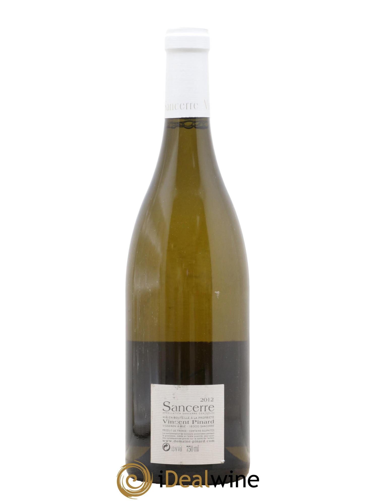Sancerre Nuance Vincent Pinard 2012 - Posten von 1 Flasche - 1