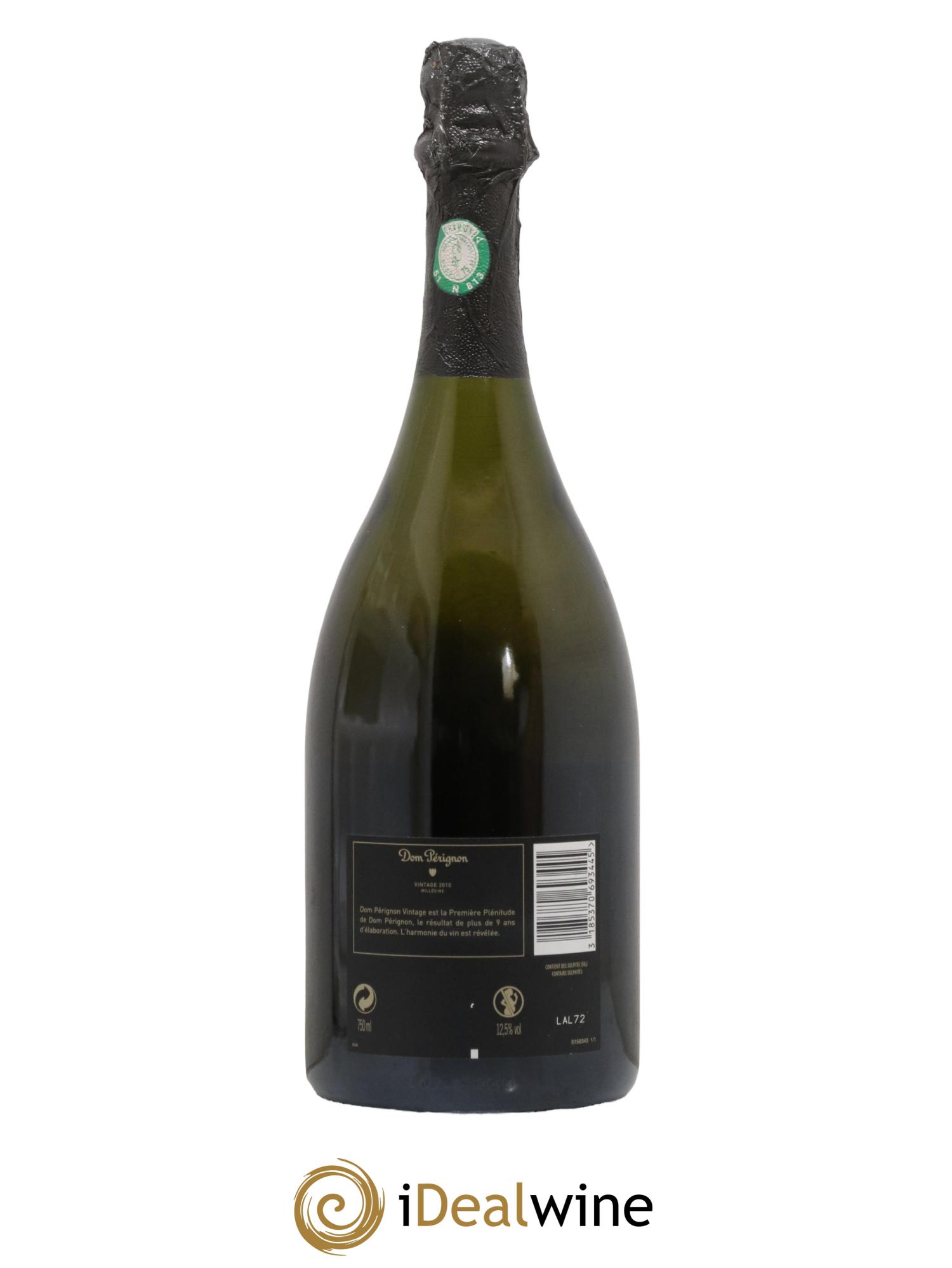 Brut Dom Pérignon 2010 - Lot de 1 bouteille - 1
