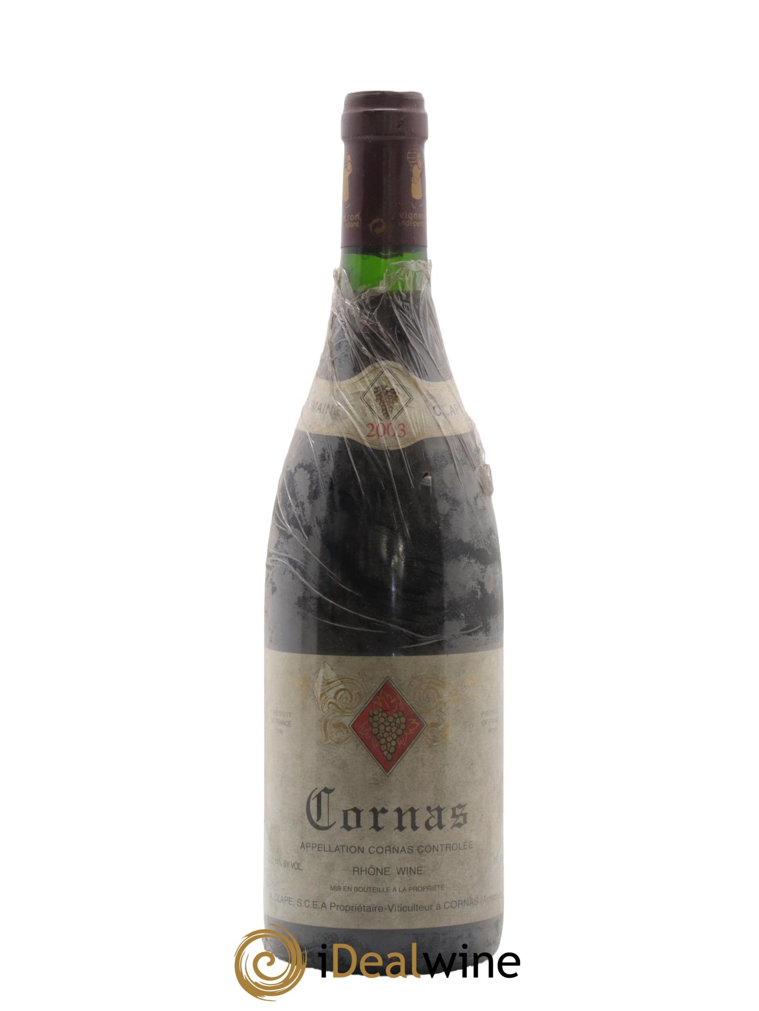 Cornas Auguste Clape 2003 - Lotto di 1 bottiglia - 0