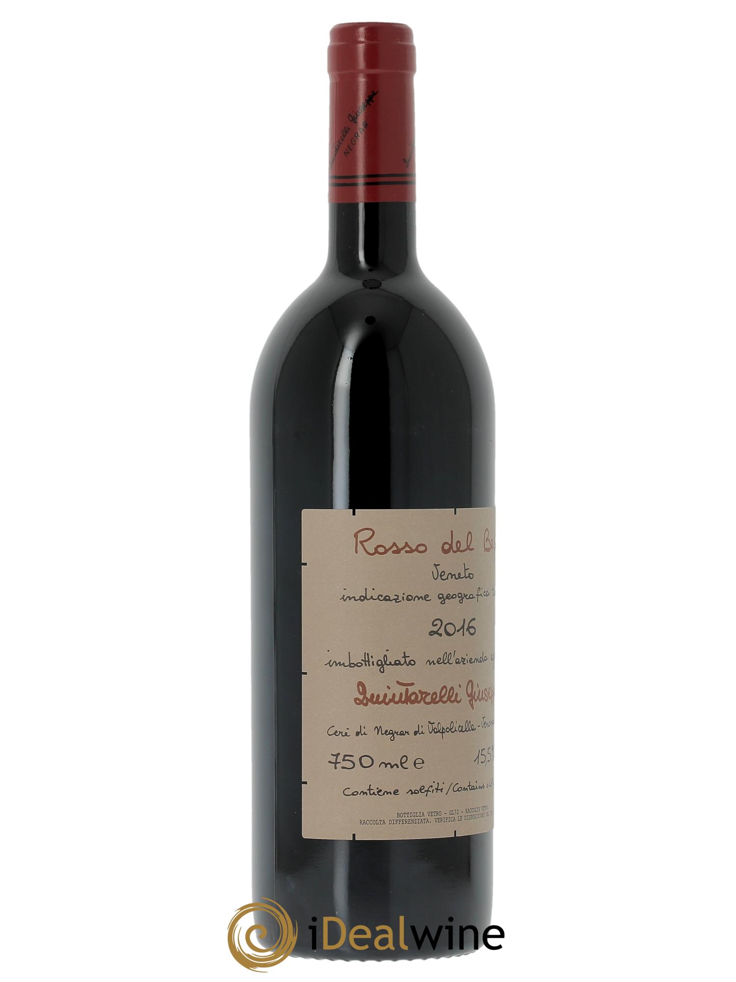 IGT Veneto Rosso del Bepi Giuseppe Quintarelli  2016 - Posten von 1 Flasche - 2