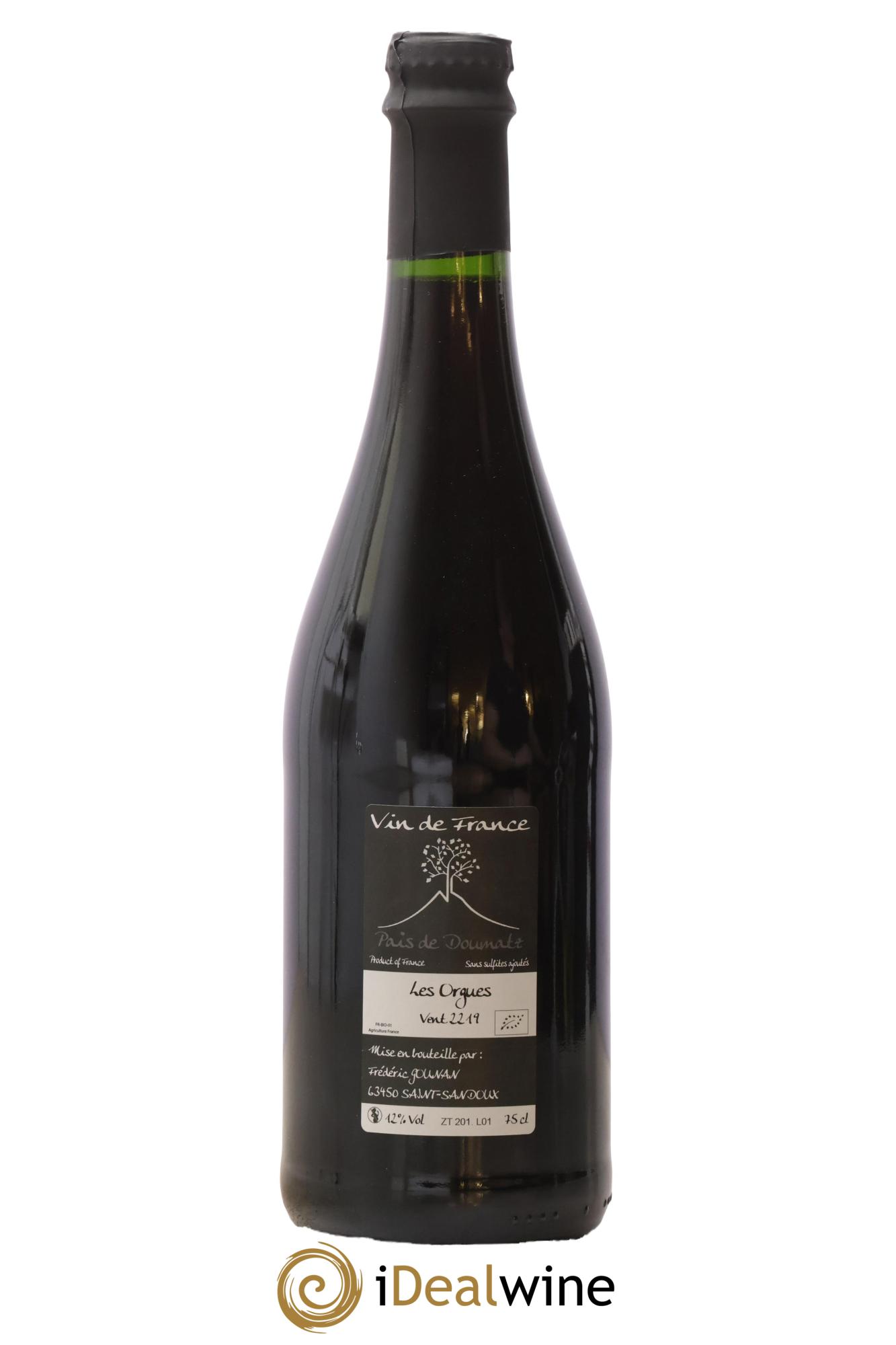 Vin de France Les Orgues Vignoble de l'Arbre Blanc 2019 - Lotto di 1 bottiglia - 1