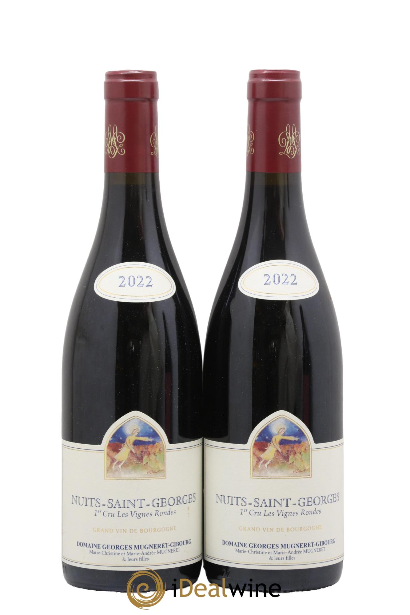 Nuits-Saint-Georges 1er Cru Les Vignes Rondes Mugneret-Gibourg (Domaine) 2022 - Lot de 2 bouteilles - 0