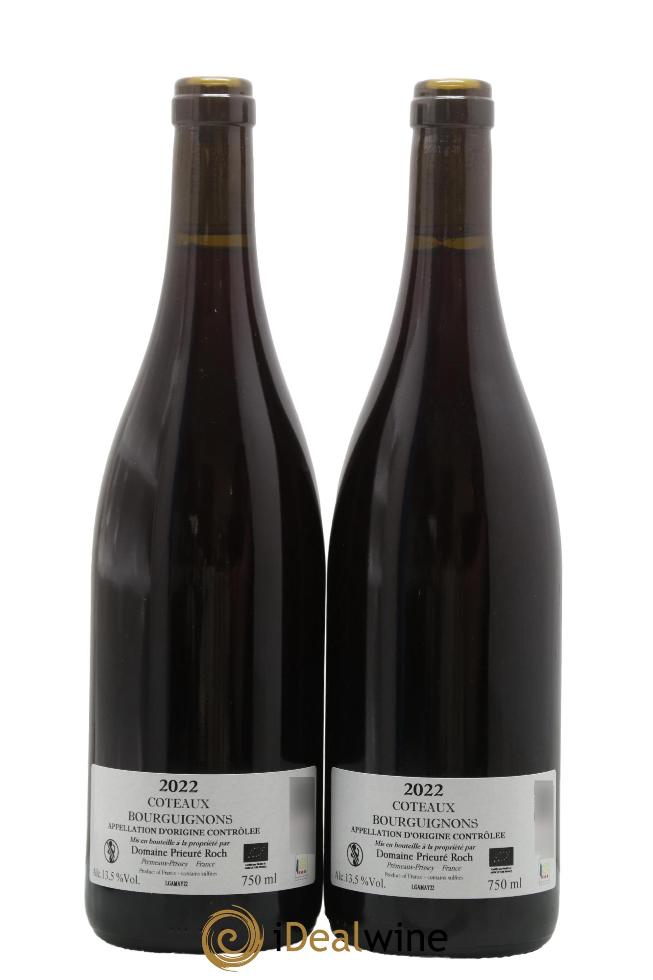 Coteaux Bourguignons Gamay Prieuré Roch 2022 - Posten von 2 Flaschen - 1
