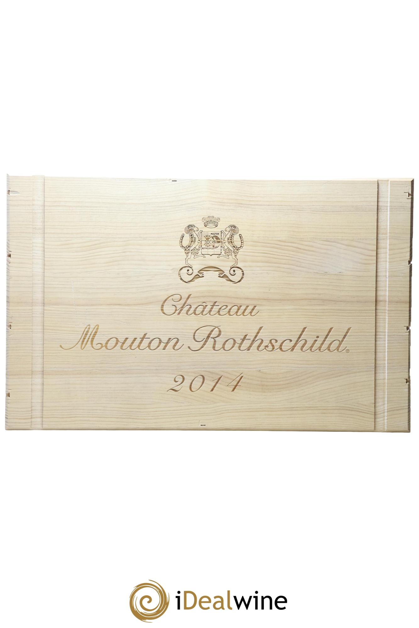 Château Mouton Rothschild 1er Grand Cru Classé 2014 - Lot of 6 bottles - 6