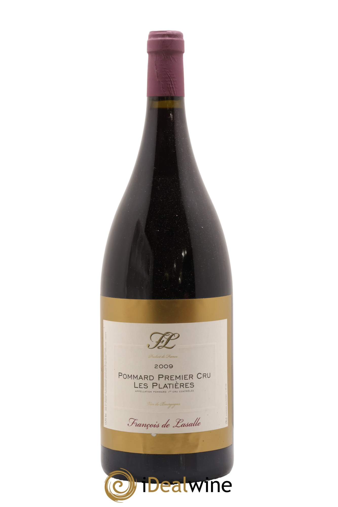 Pommard 1er Cru Les Platières François de Lasalle 2009 - Lot de 1 magnum - 0