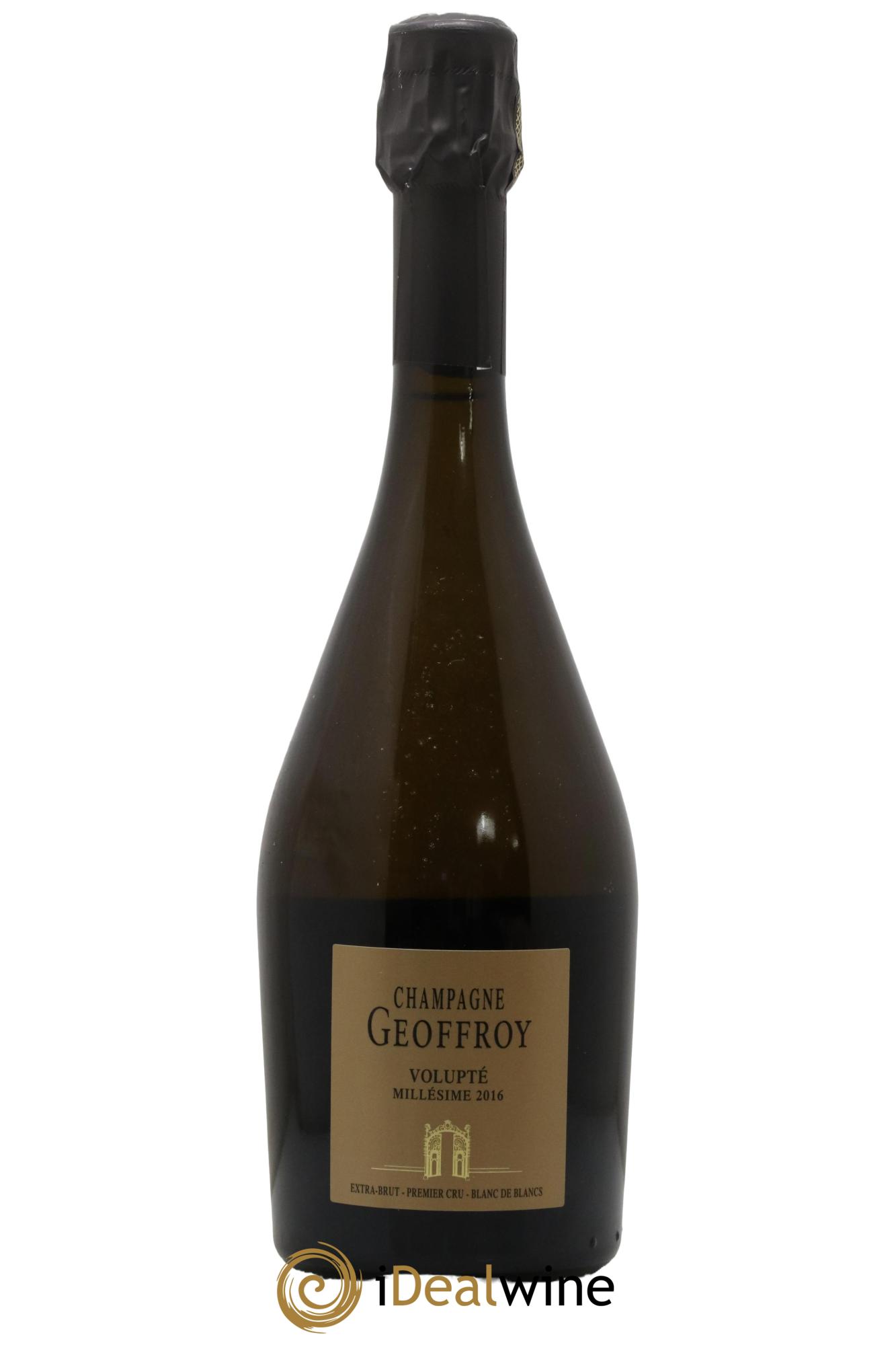 Champagne Premier Cru Extra-Brut Blanc de Blancs Volupté Geoffroy 2016 - Lot of 1 bottle - 0