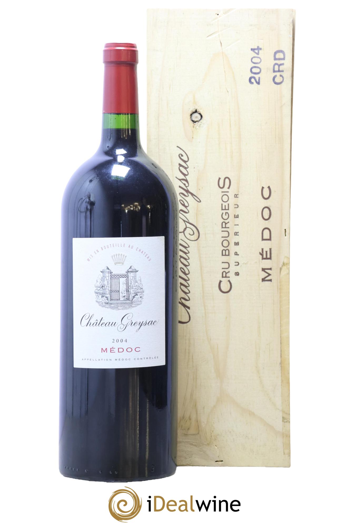 Château Greysac Cru Bourgeois 2004 - Lot of 1 magnum - 0