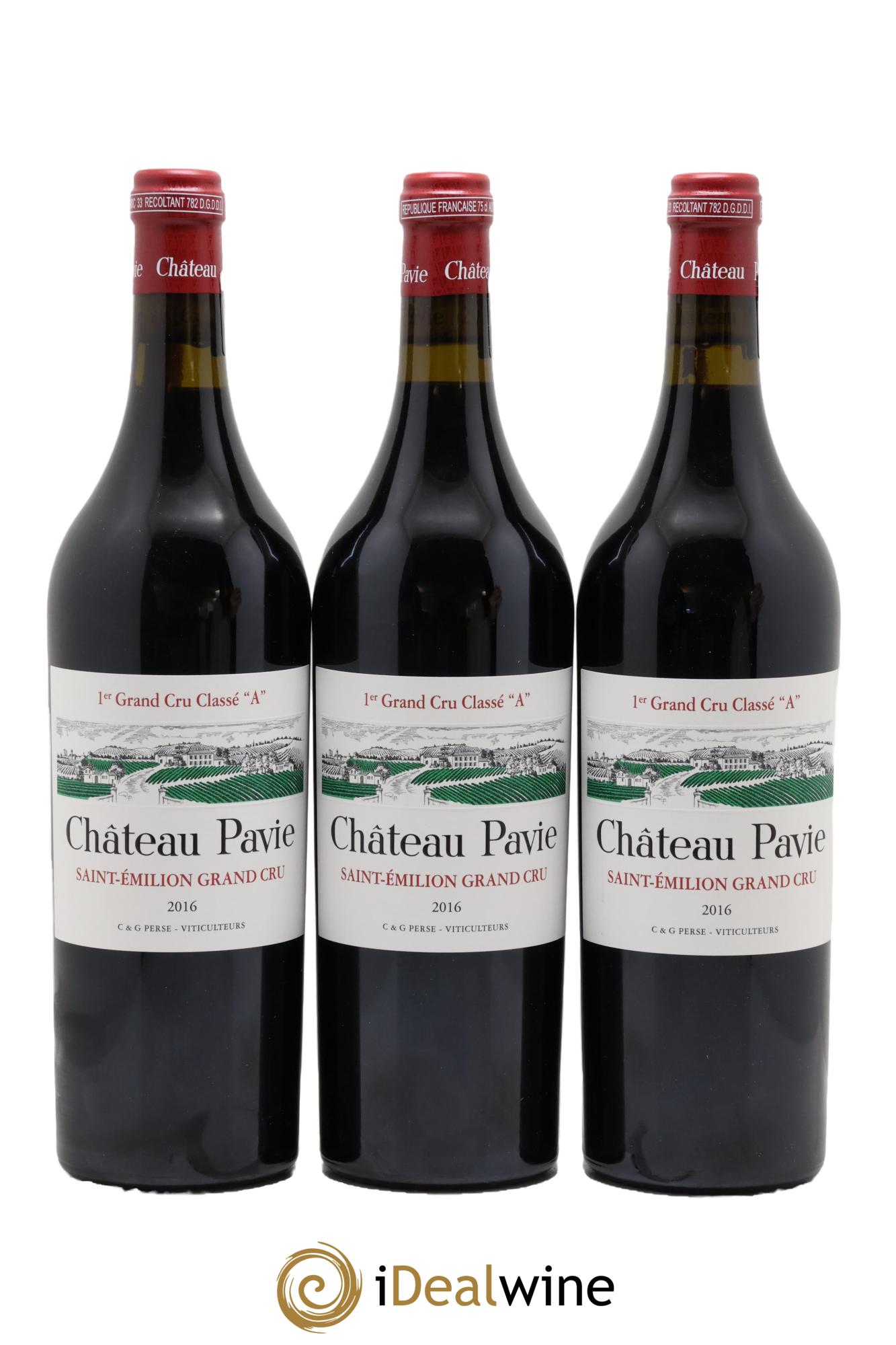 Château Pavie 1er Grand Cru Classé A 2016 - Lot de 6 bouteilles - 3