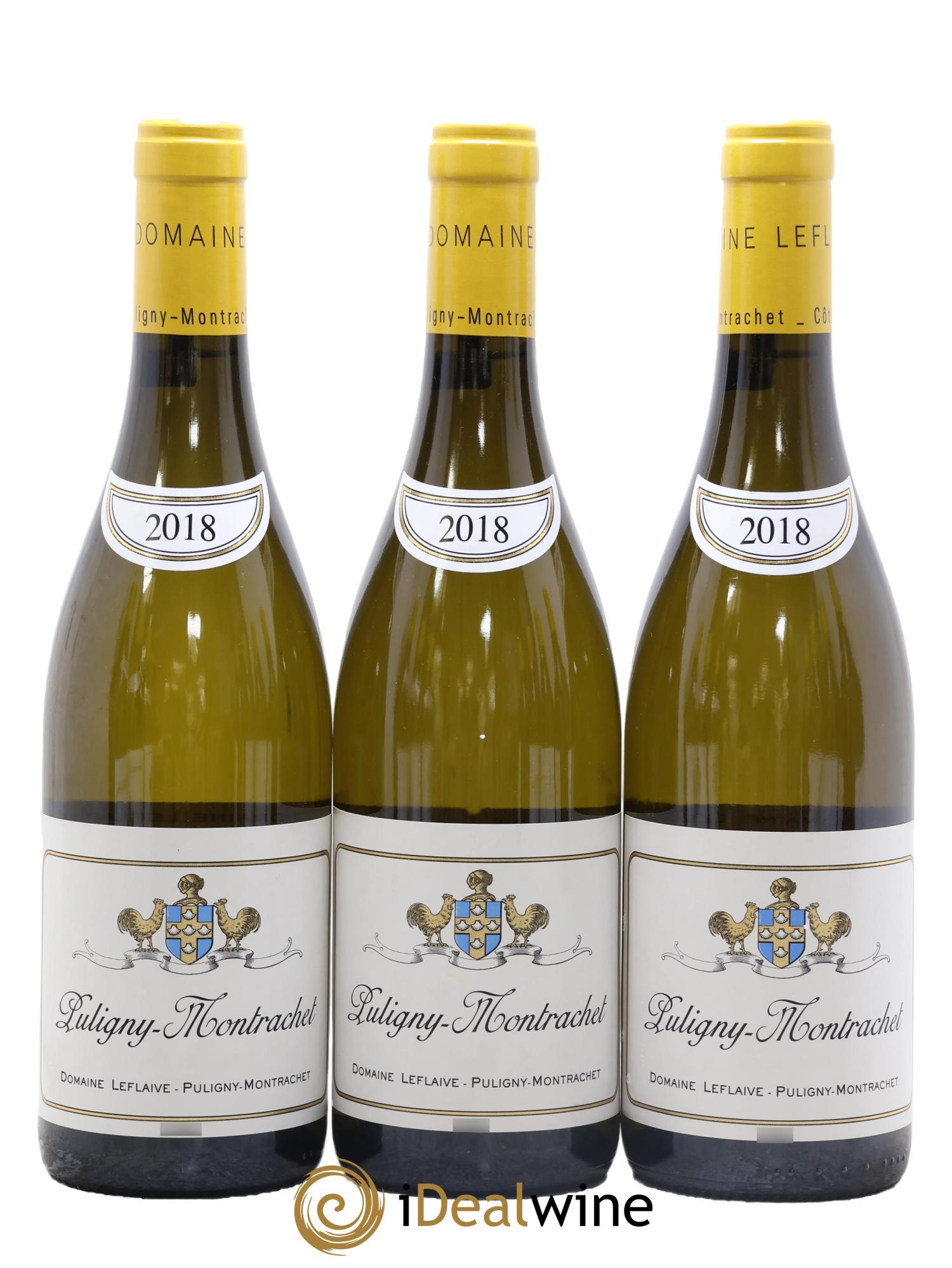 Puligny-Montrachet Leflaive (Domaine) 2018 - Lot de 3 bouteilles - 0
