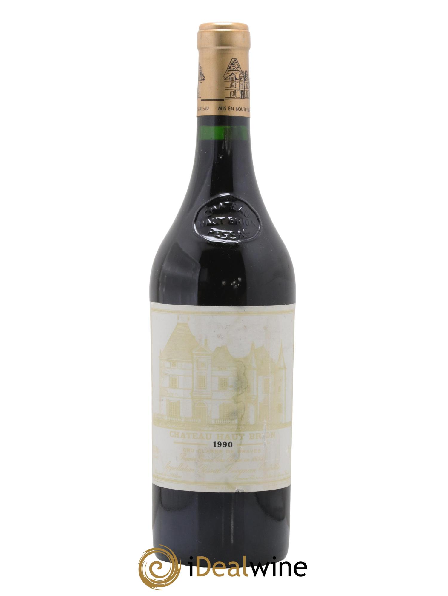 Château Haut Brion 1er Grand Cru Classé 1990 - Lot de 1 bouteille - 0