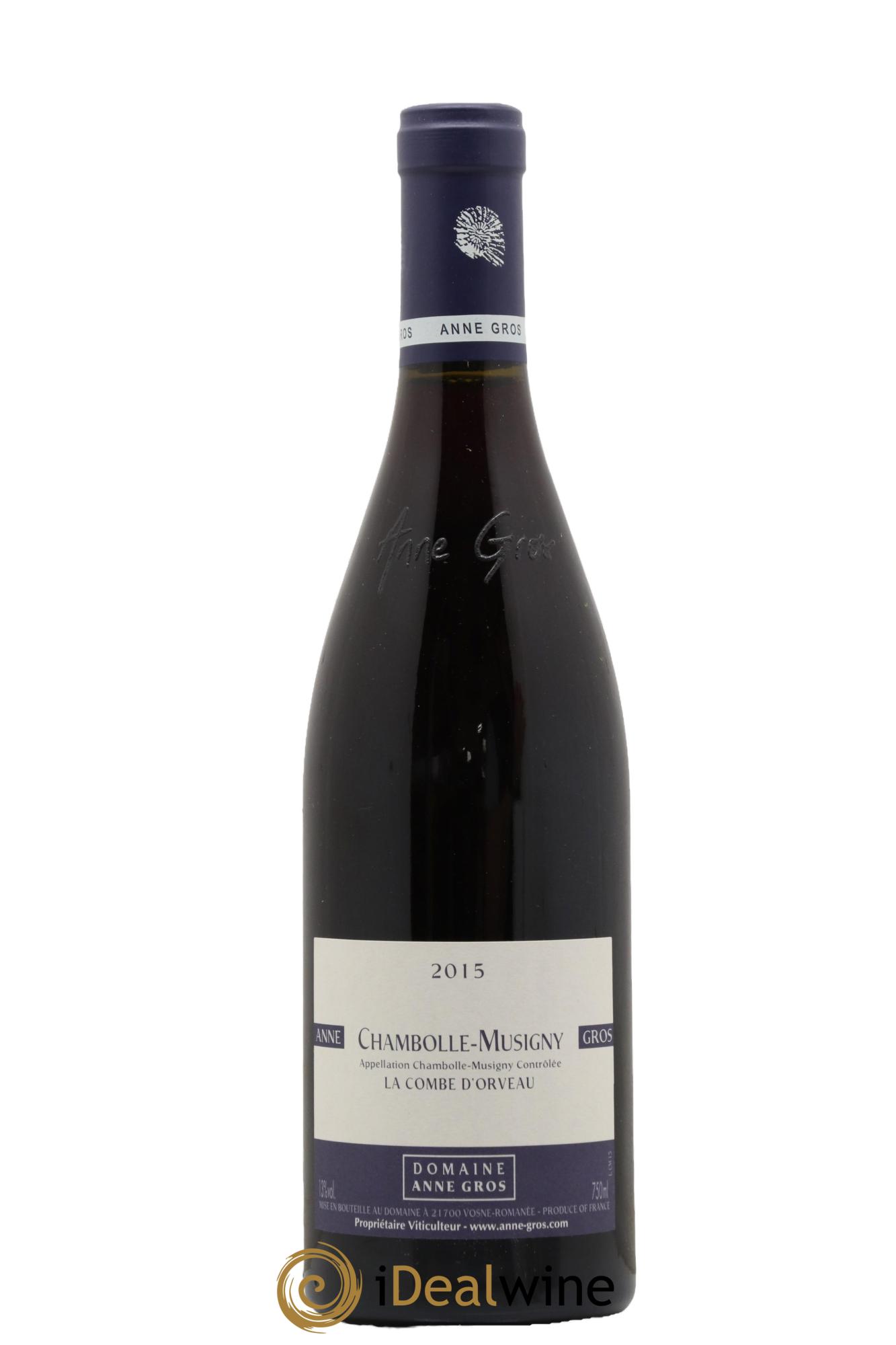 Chambolle-Musigny La Combe d'Orveau Anne Gros 2015 - Lot de 1 bouteille - 0