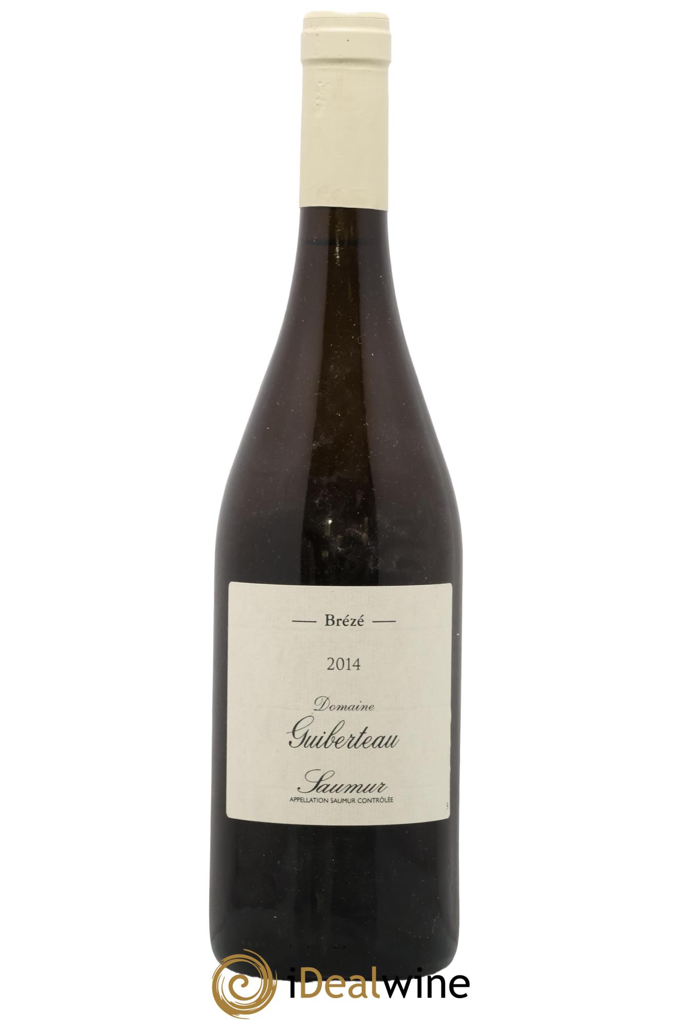 Saumur Brézé Domaine Guiberteau 2014 - Lote de 1 botella - 0