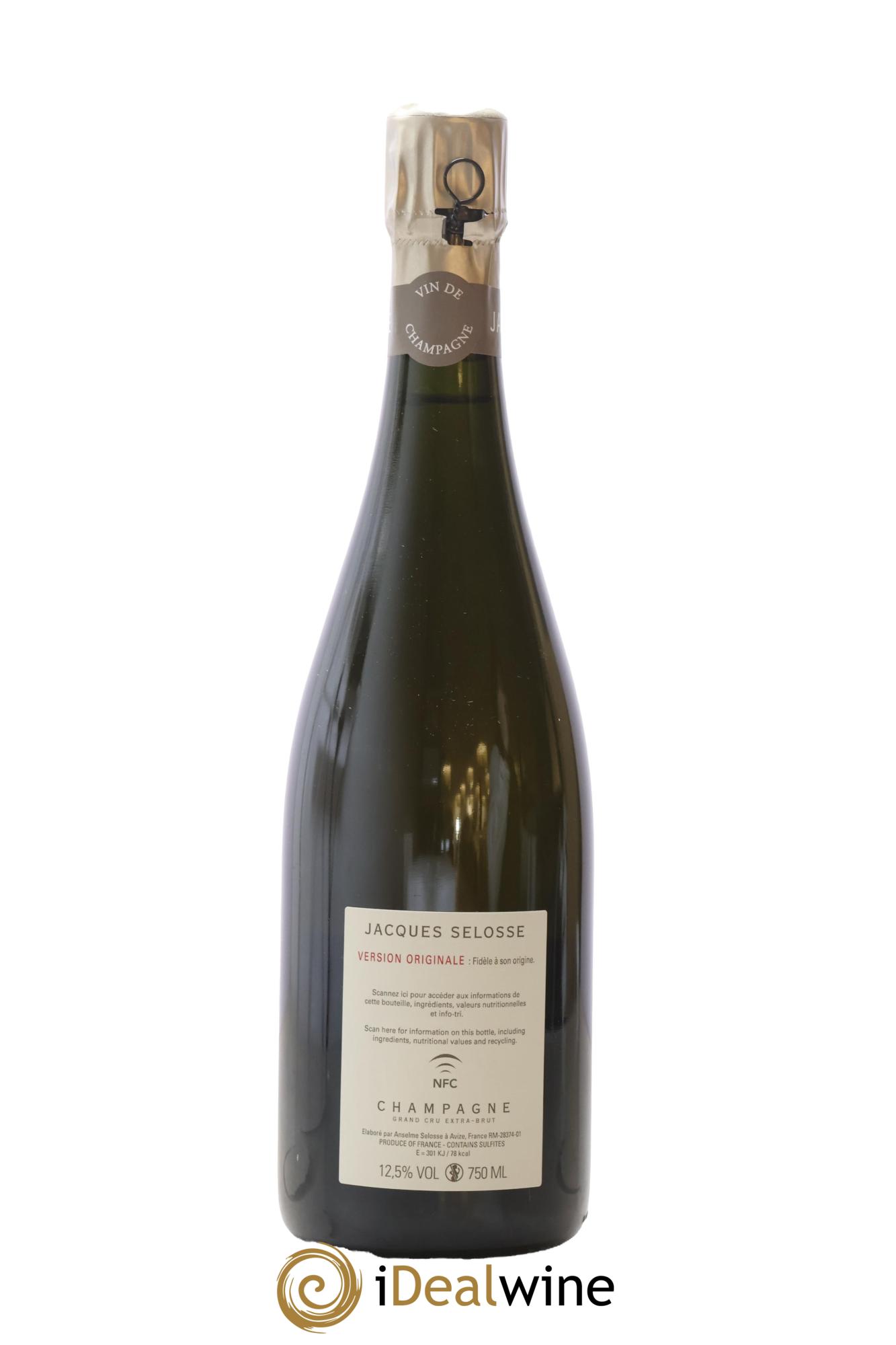 Version Originale Jacques Selosse - Lotto di 1 bottiglia - 1