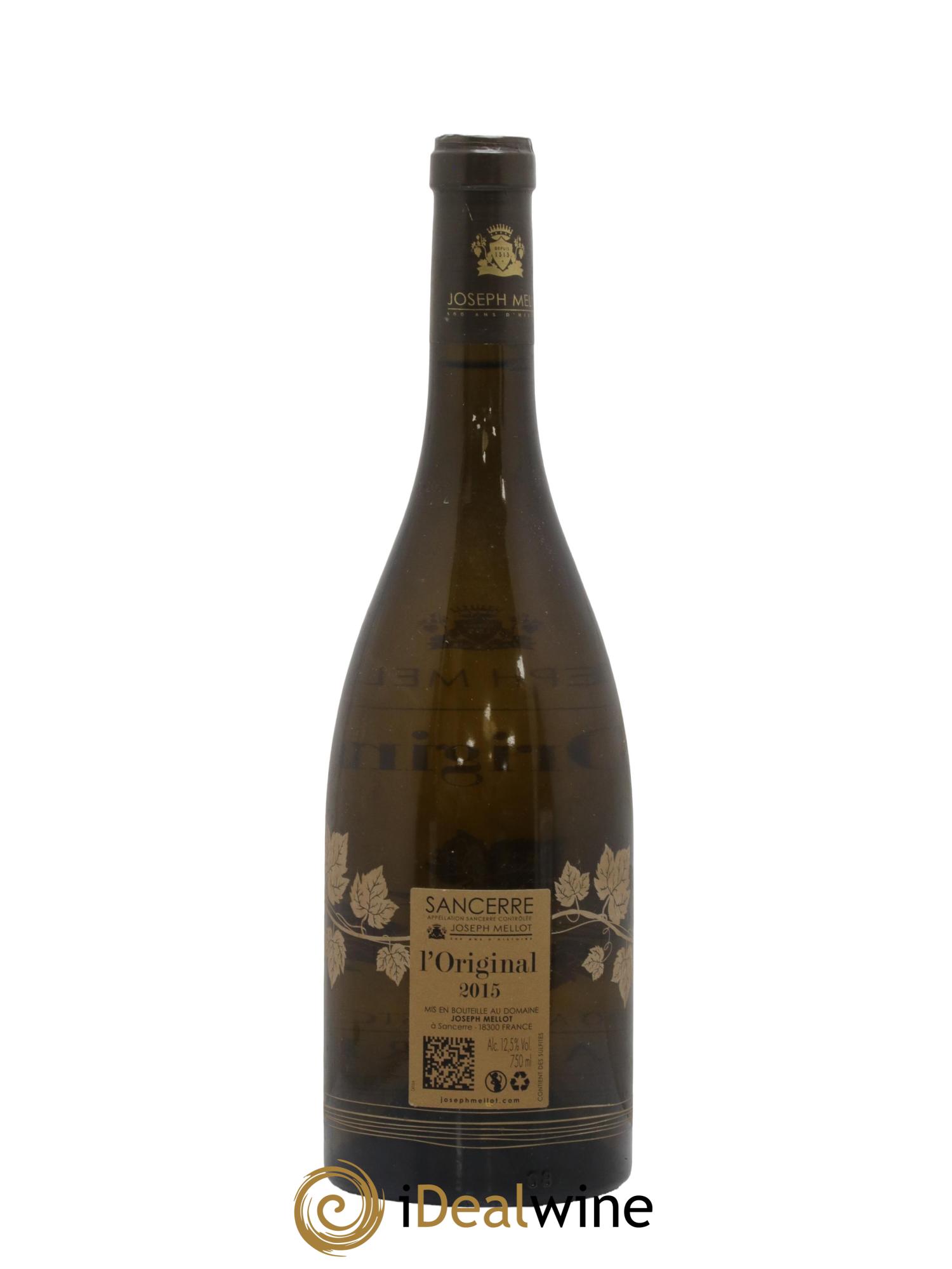 Sancerre l'Original Joseph Millot 2015 - Lot de 1 bouteille - 1